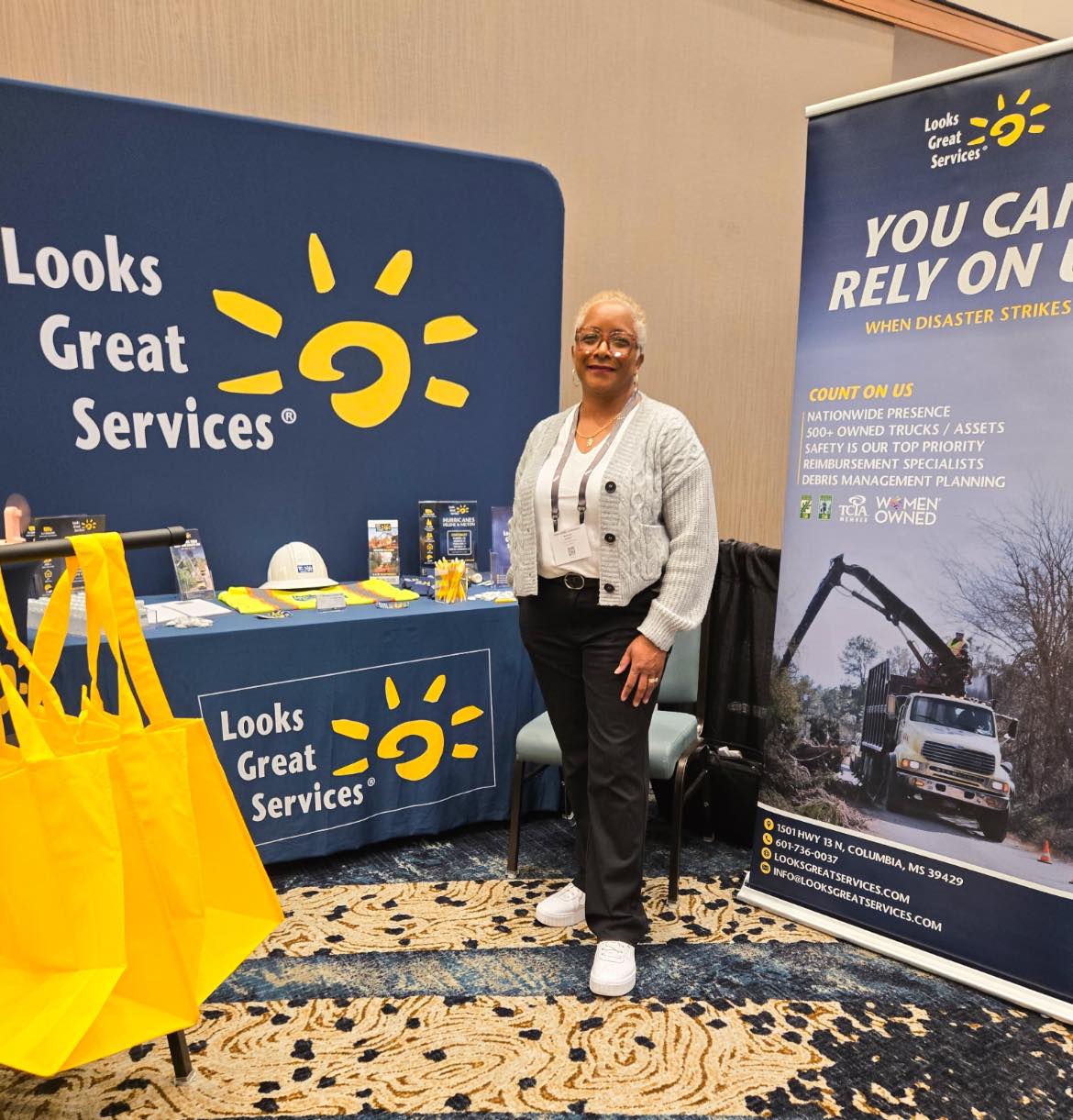 Looks - All set up at the 2026 Oklahoma Emergency Management Conference ...