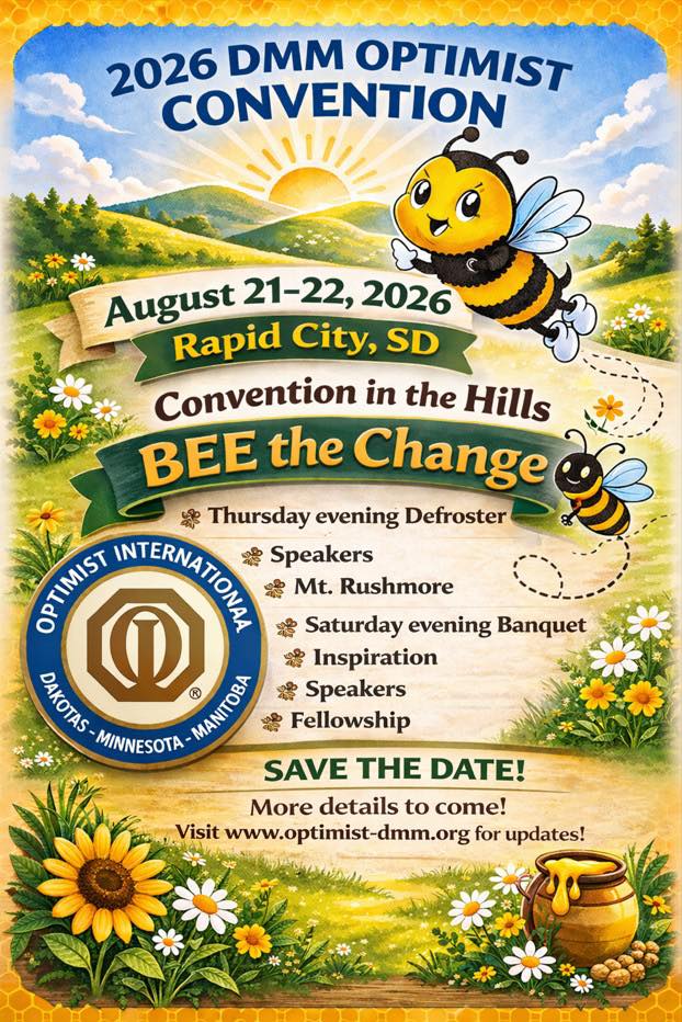 Optimist - DMM family - Please share the attached poster for the 2026 ...