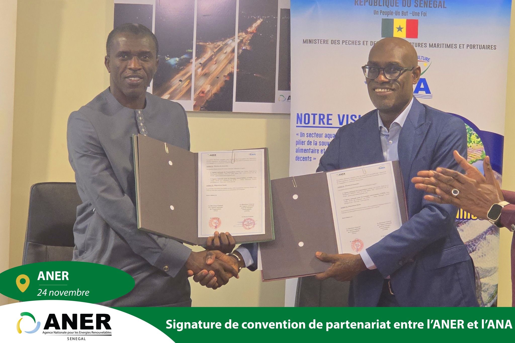 ANER - 🏾 𝐒𝐢𝐠𝐧𝐚𝐭𝐮𝐫𝐞 𝐝’𝐮𝐧𝐞 𝐂𝐨𝐧𝐯𝐞𝐧𝐭𝐢𝐨𝐧 𝐝𝐞 𝐏𝐚𝐫𝐭𝐞𝐧𝐚𝐫𝐢𝐚𝐭 𝐞𝐧𝐭𝐫𝐞... | Facebook