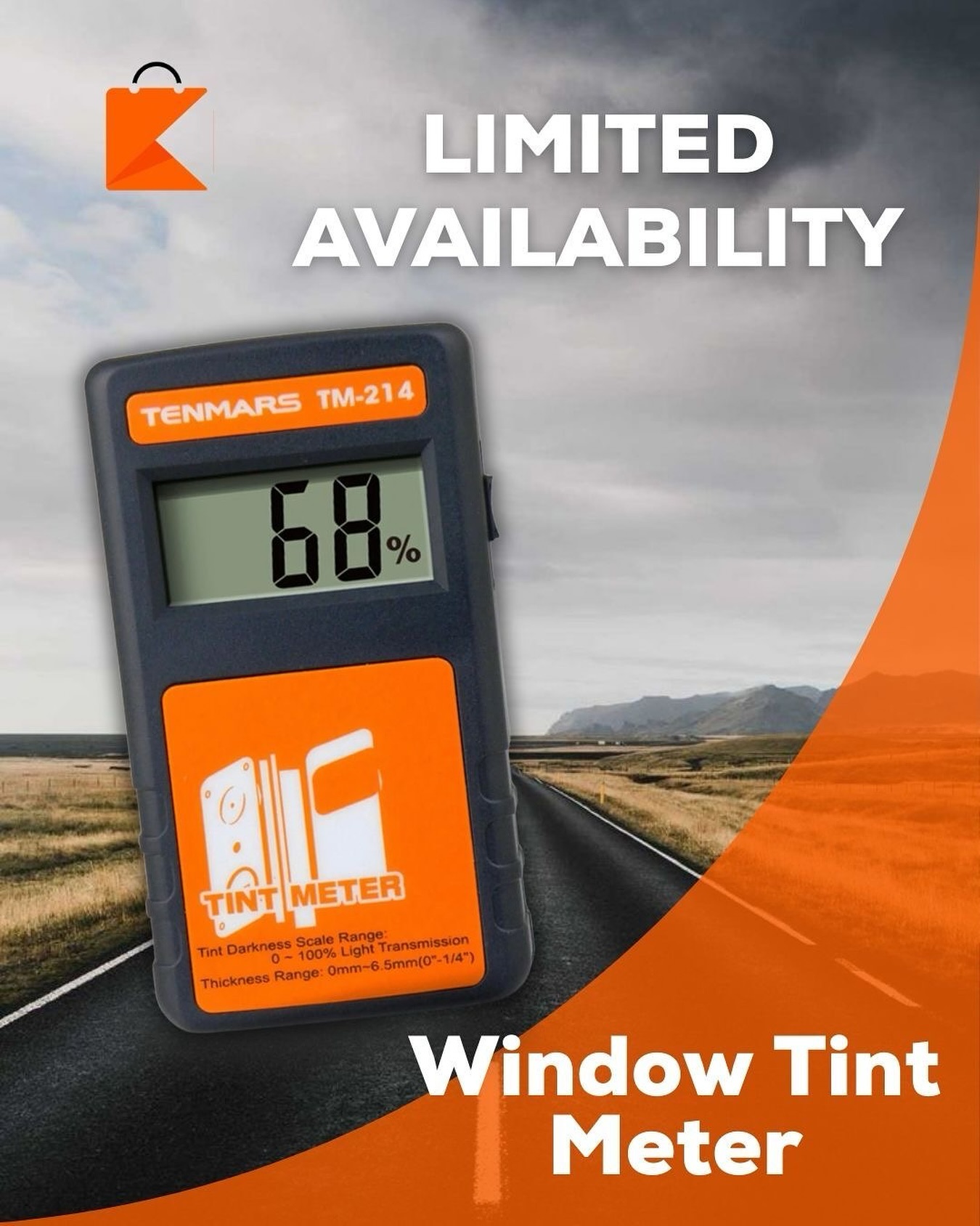? Limited Availability ? Our Window Tint Meter is now in stock 