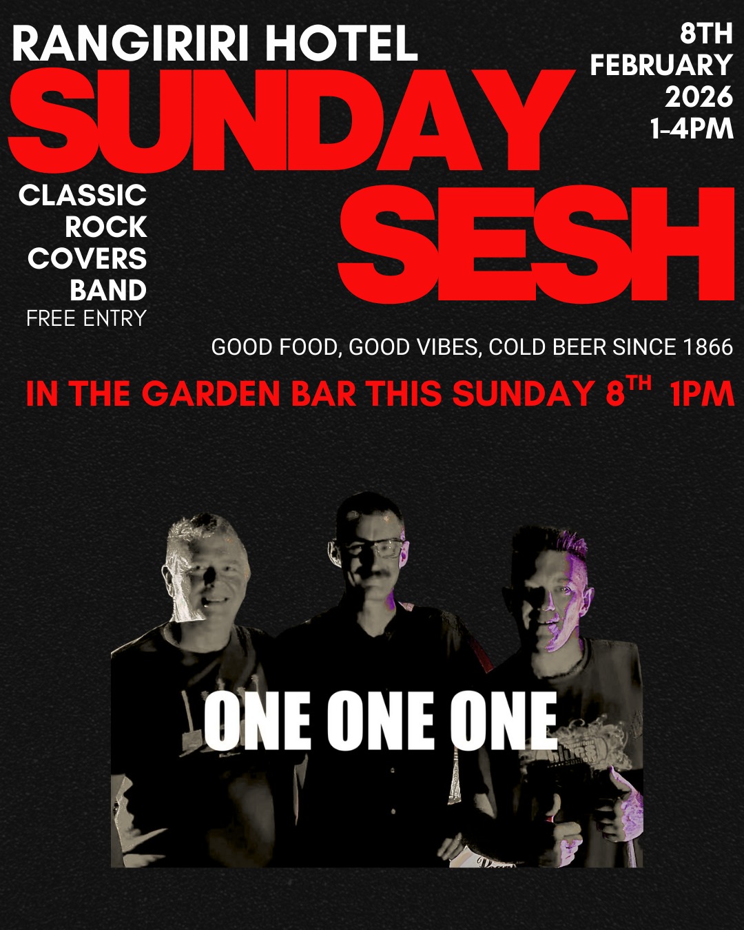 One One One - One One One at the Rango on a Sunday yeah | Facebook