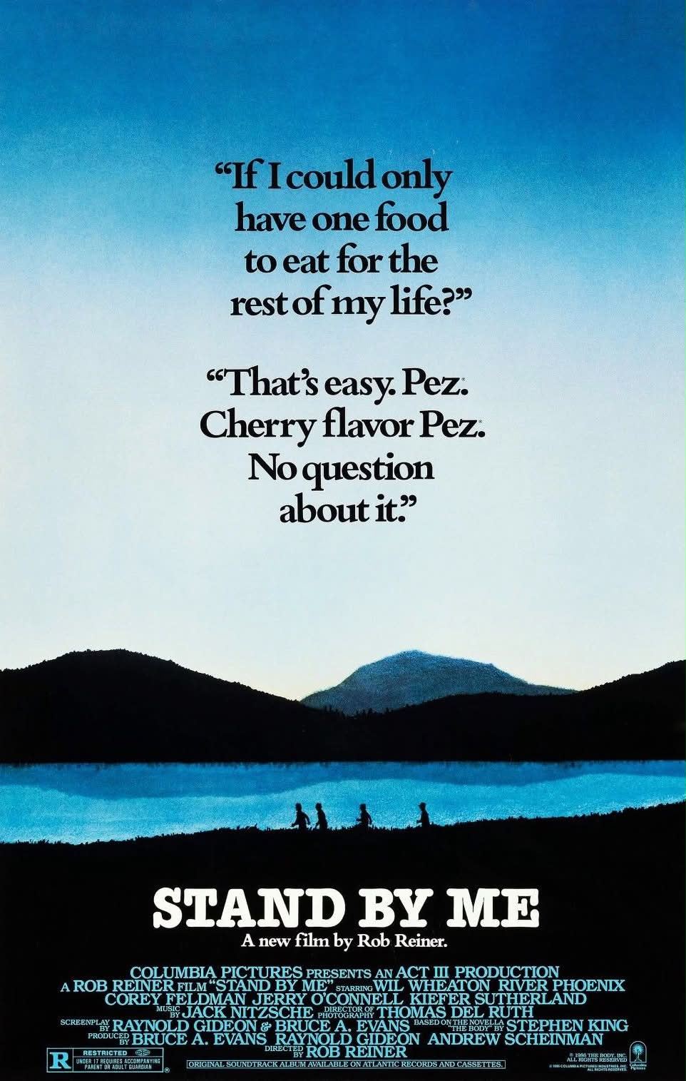 Stand By Me: The Film and Its Stars 40 Years Later dates are