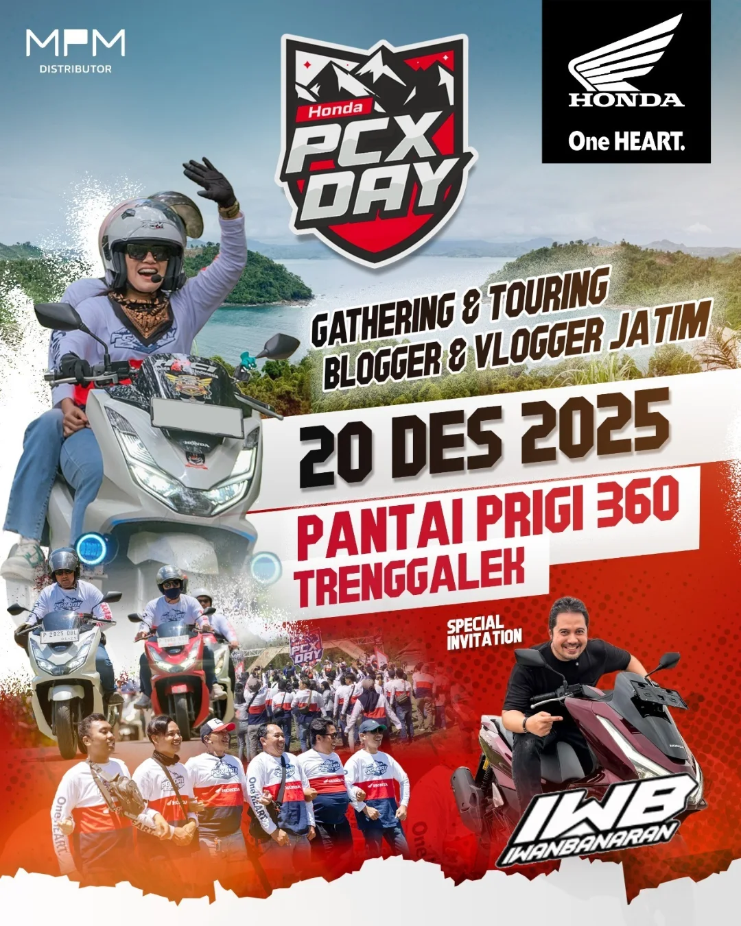Surya - PCX Day 2025 hadir lagi BroSis! Riding & Gathering PCX terbesar ...