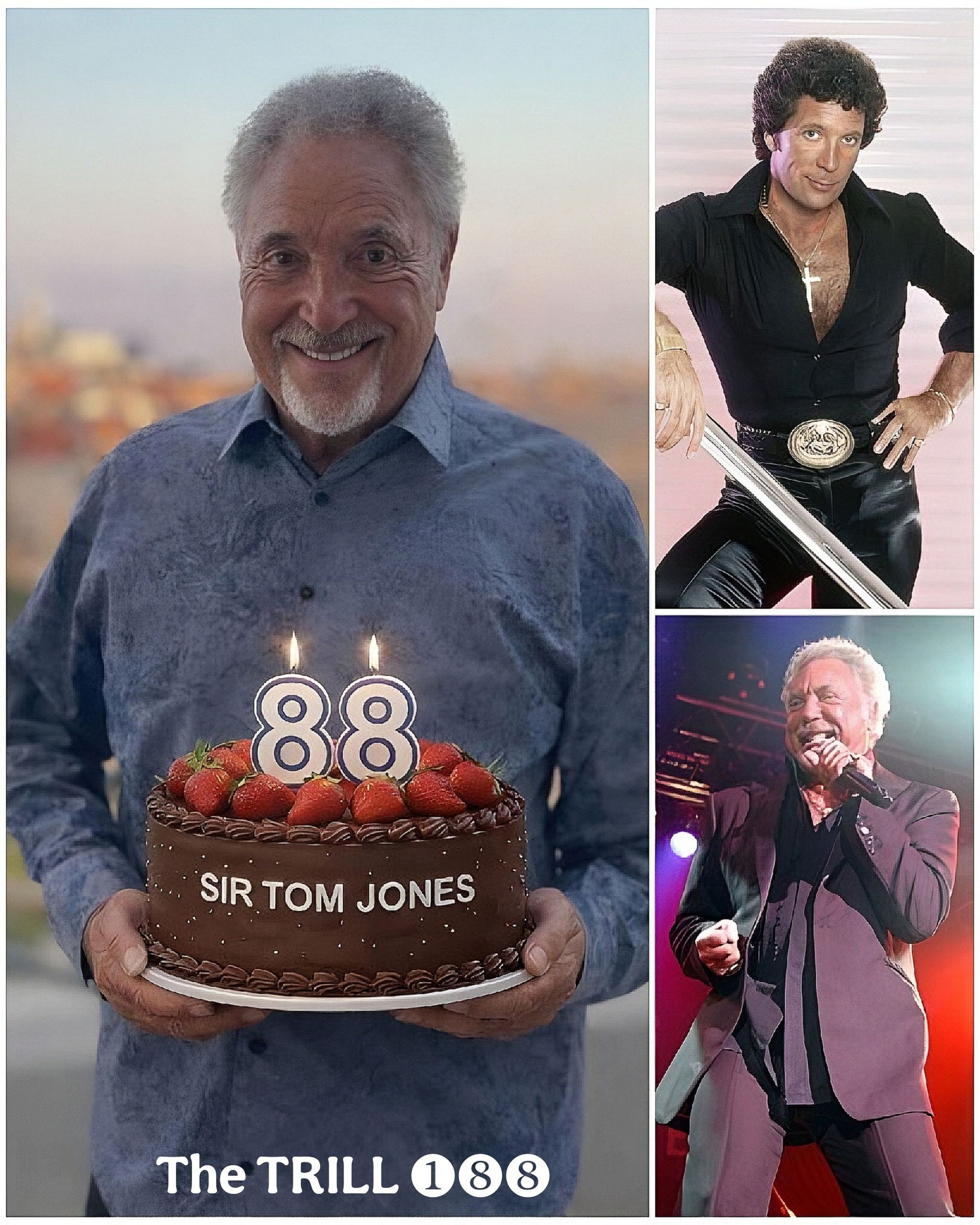 Happy 88th Birthday to Tom Jones! 🎤💥 Tom Jones – A legendary