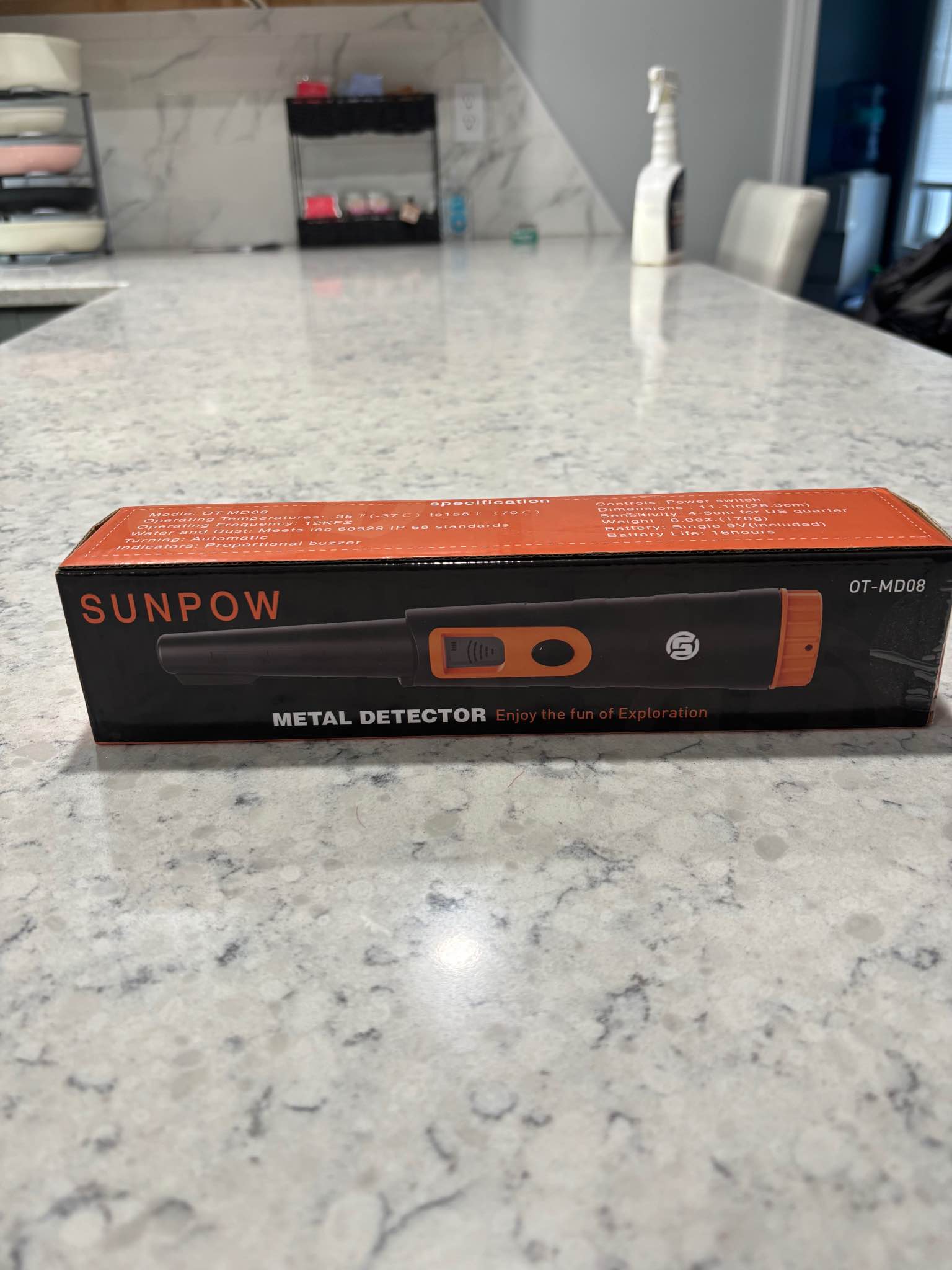 SUNPOW Handheld Metal Detector Pinpointer – New in Box - Measuring ...