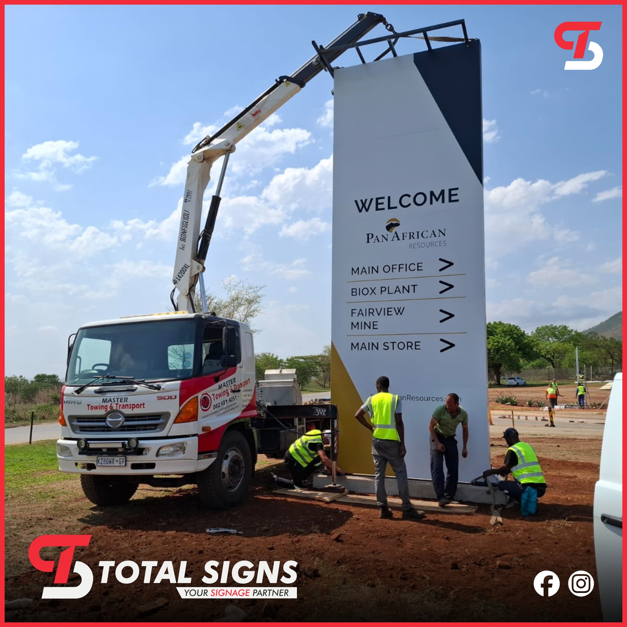 Total Signs - Total Signs added a new photo — at Barberton.