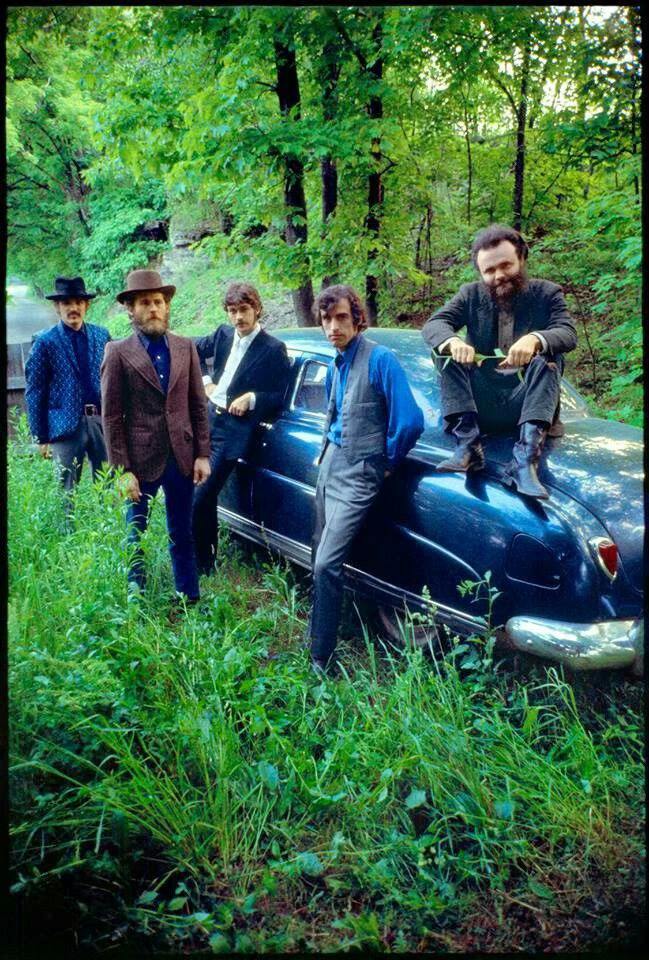 Terry - The Band, 1969. Pictured outside Rick Danko’s 1949 Hudson Super ...
