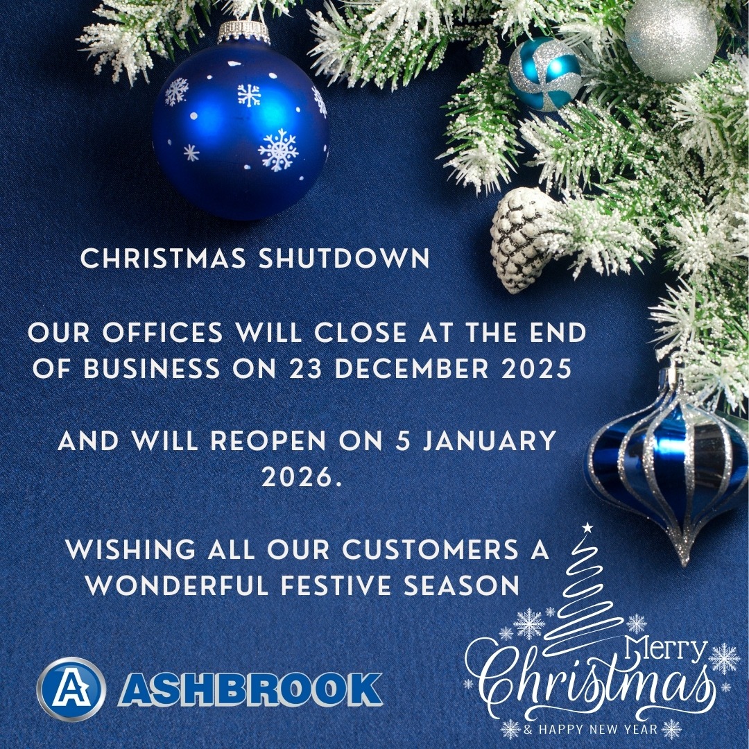 ASHBROOK - Our offices will close at the end of business on 23 December ...