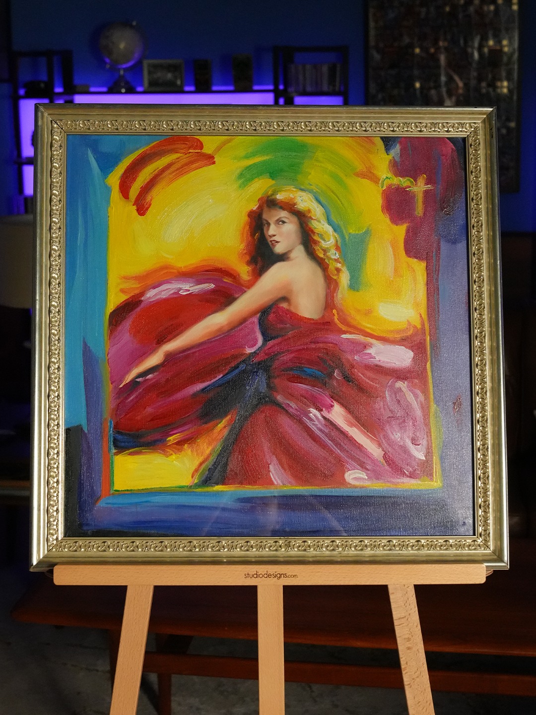 When pop art meets pop icon…this happens 🎨 Peter Max's original