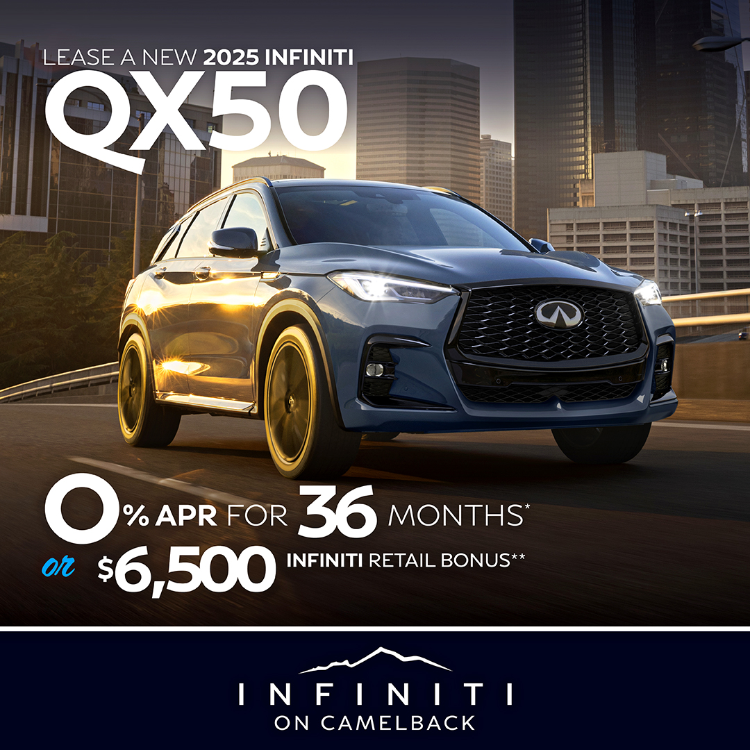 Experience the 2025 INFINITI QX50... - INFINITI on Camelback | Facebook
