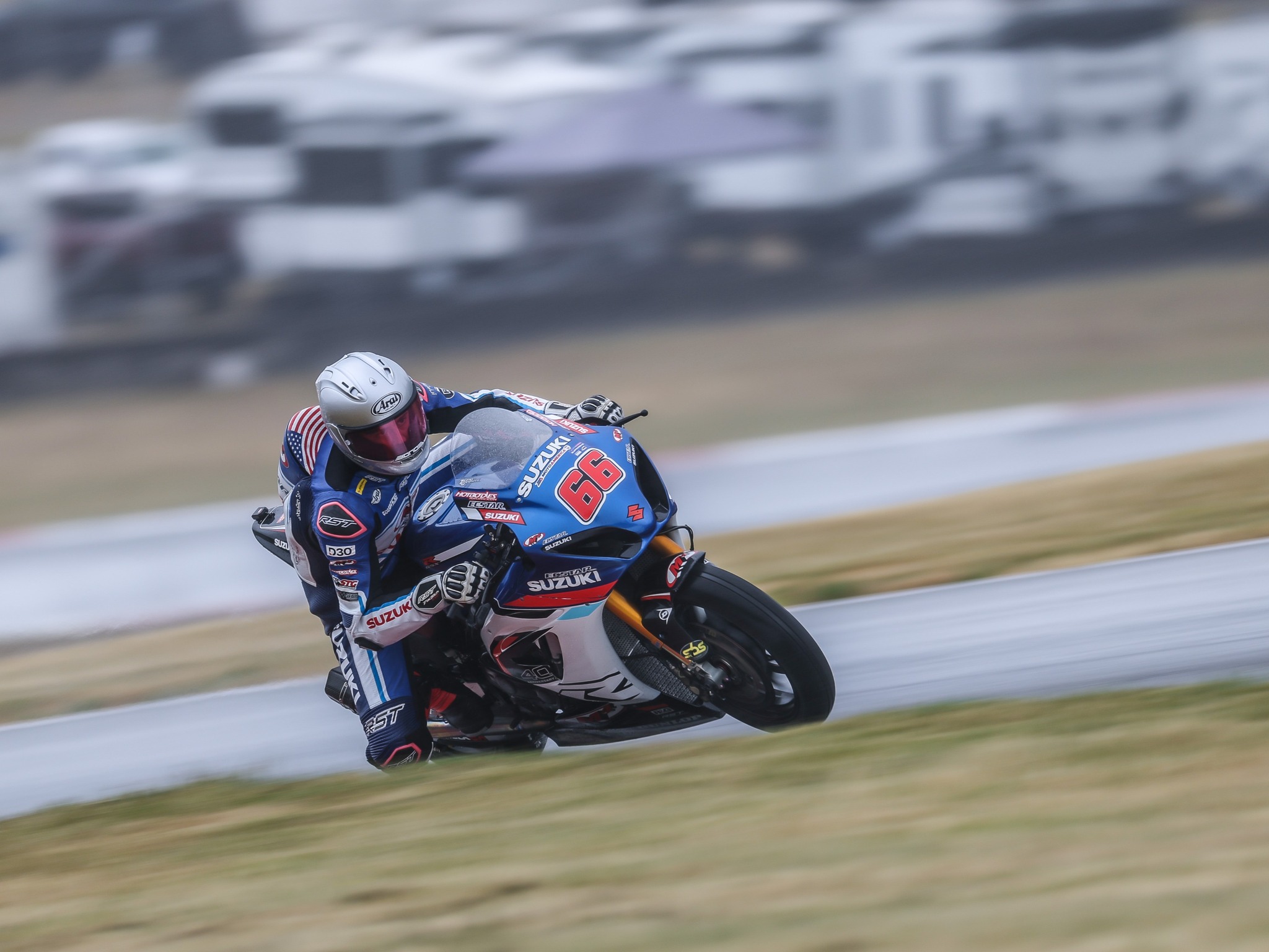 Rain couldn't slow us down. 🌧️ Day 1 at Ridge Motorsports Park