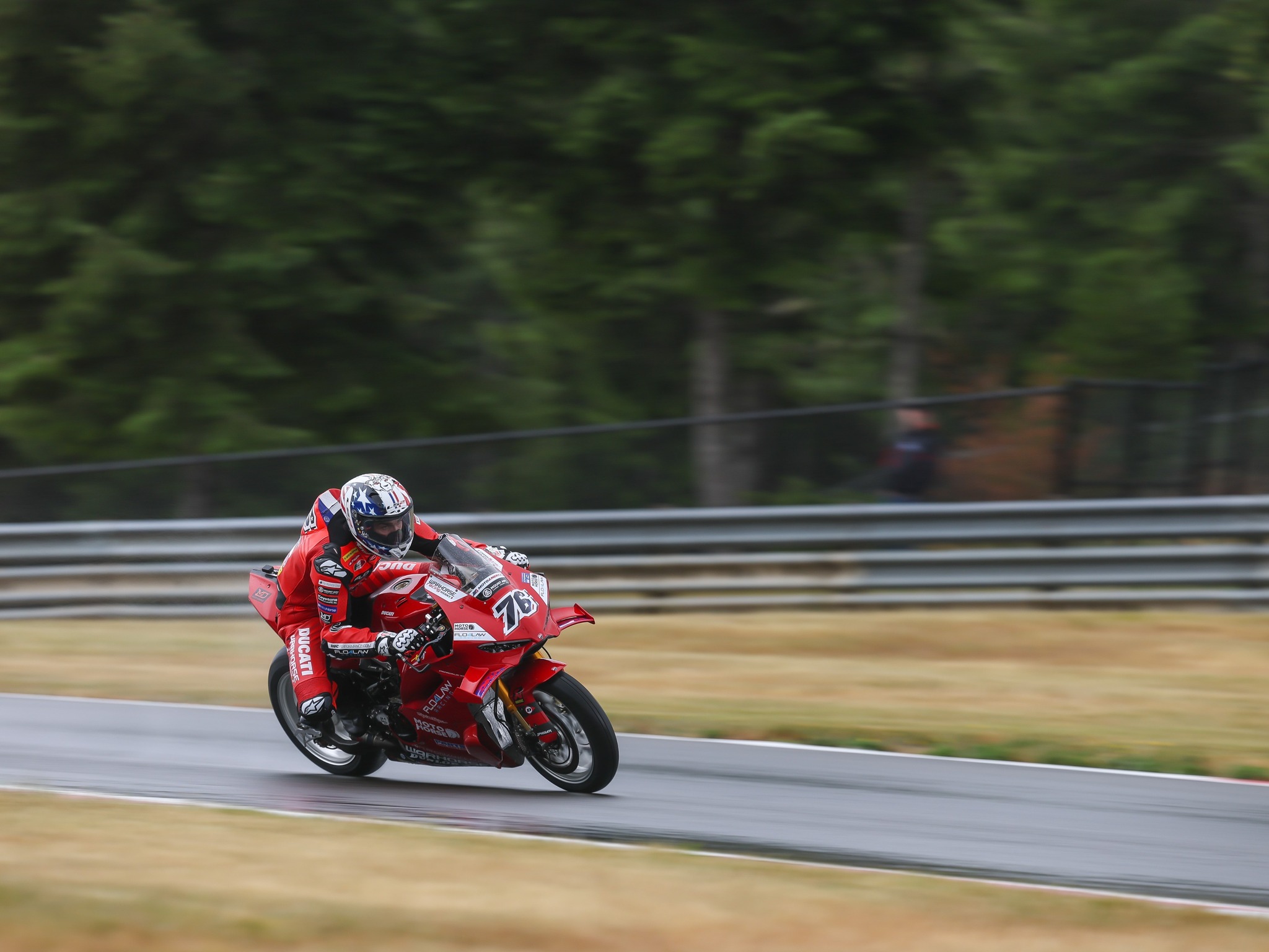 Rain couldn't slow us down. 🌧️ Day 1 at Ridge Motorsports Park