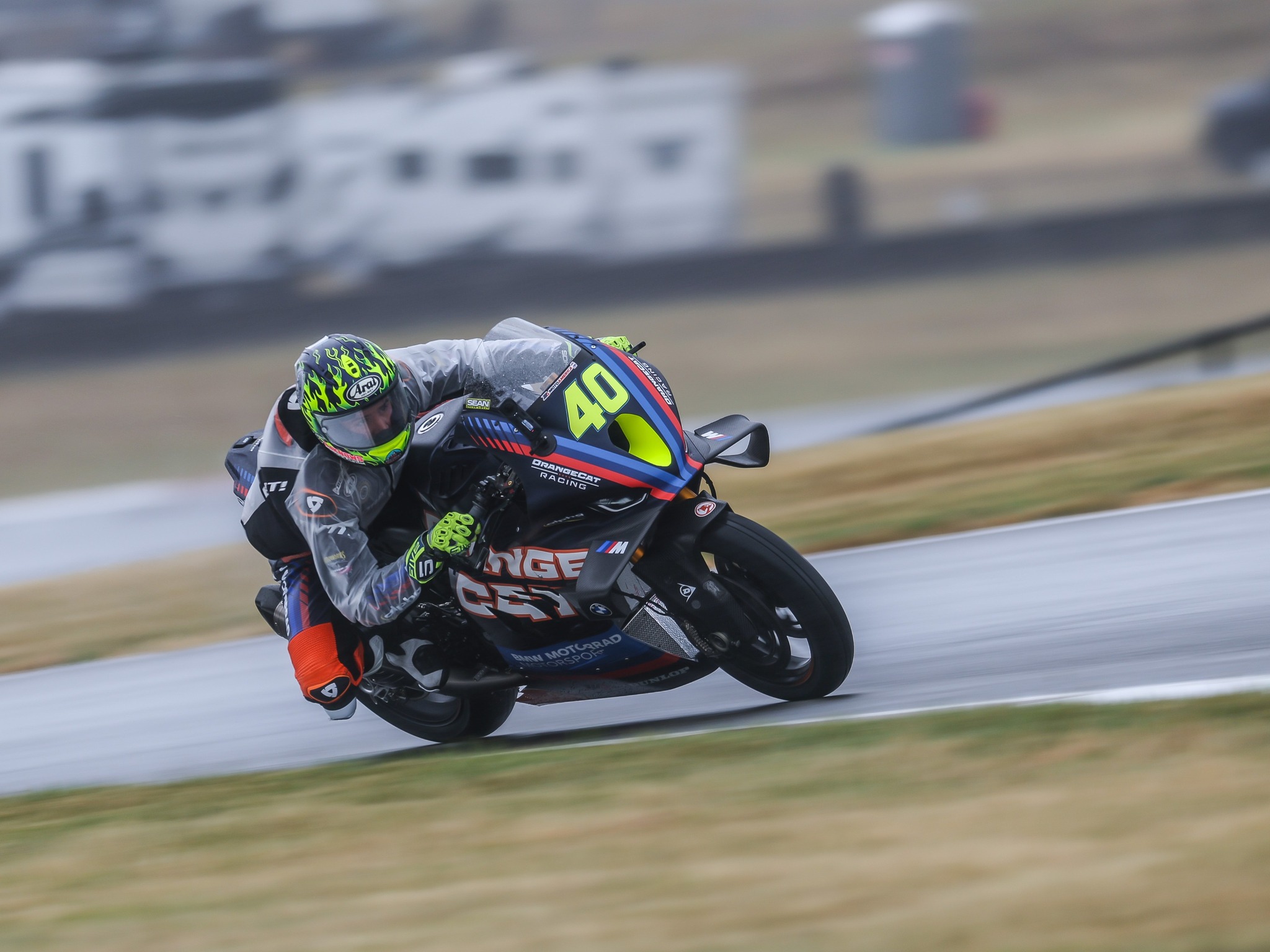 Rain couldn't slow us down. 🌧️ Day 1 at Ridge Motorsports Park