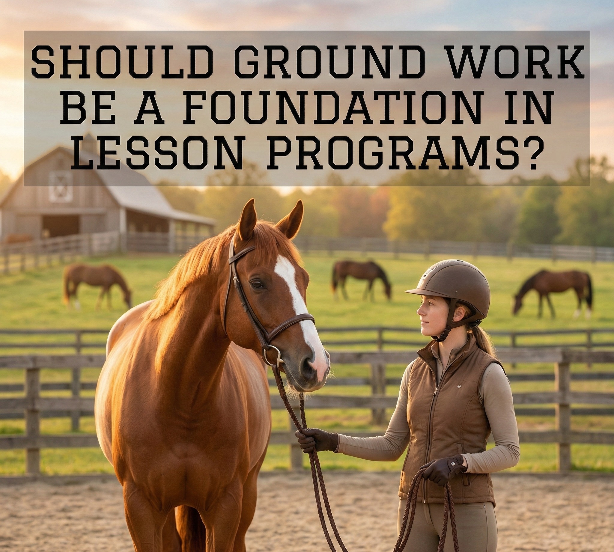 Should... - Horse Riding Lesson Plans & Summer Camp Curriculum | Facebook