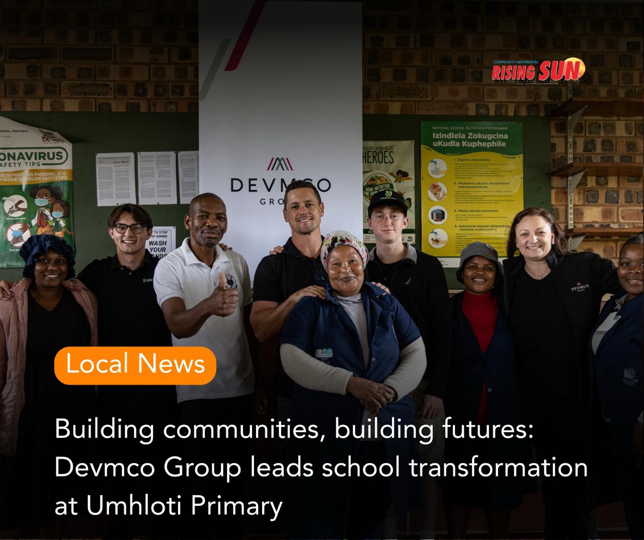 At Umhloti Primary School in... - Rising Sun Chatsworth | Facebook