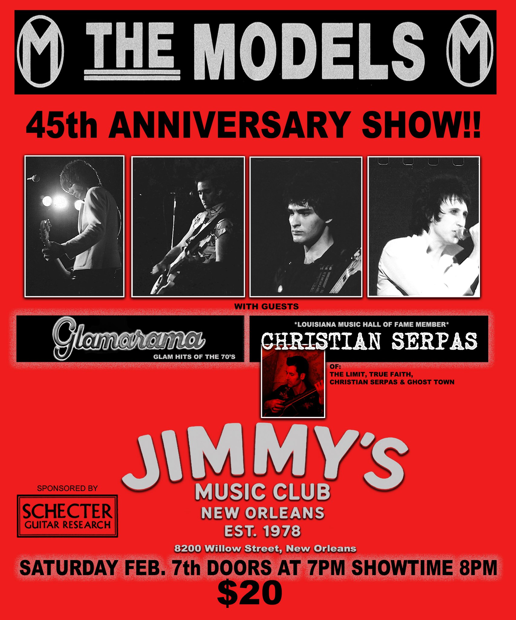 THE MODELS 45TH ANNIVERSARY SHOW