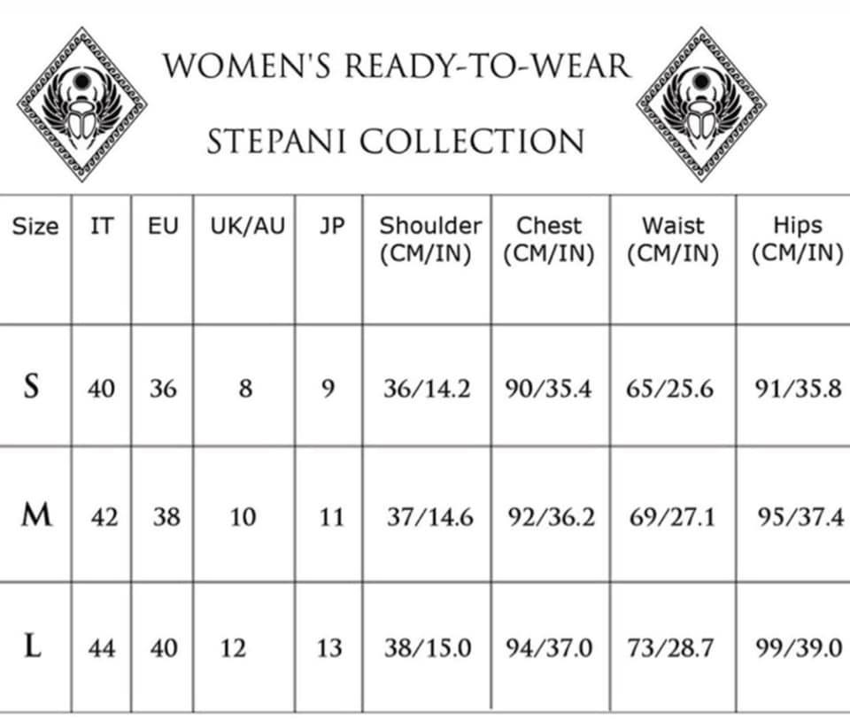 Stepani - 📌Our size guide 📐