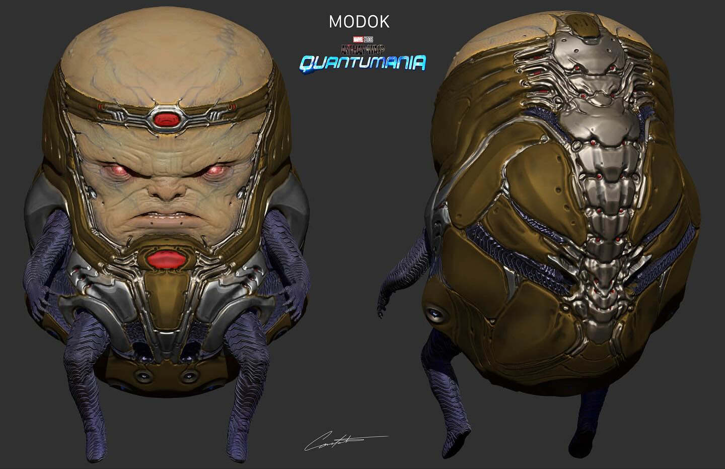 Art From Film - Alien Gangster character design. -------- Men in Black ...
