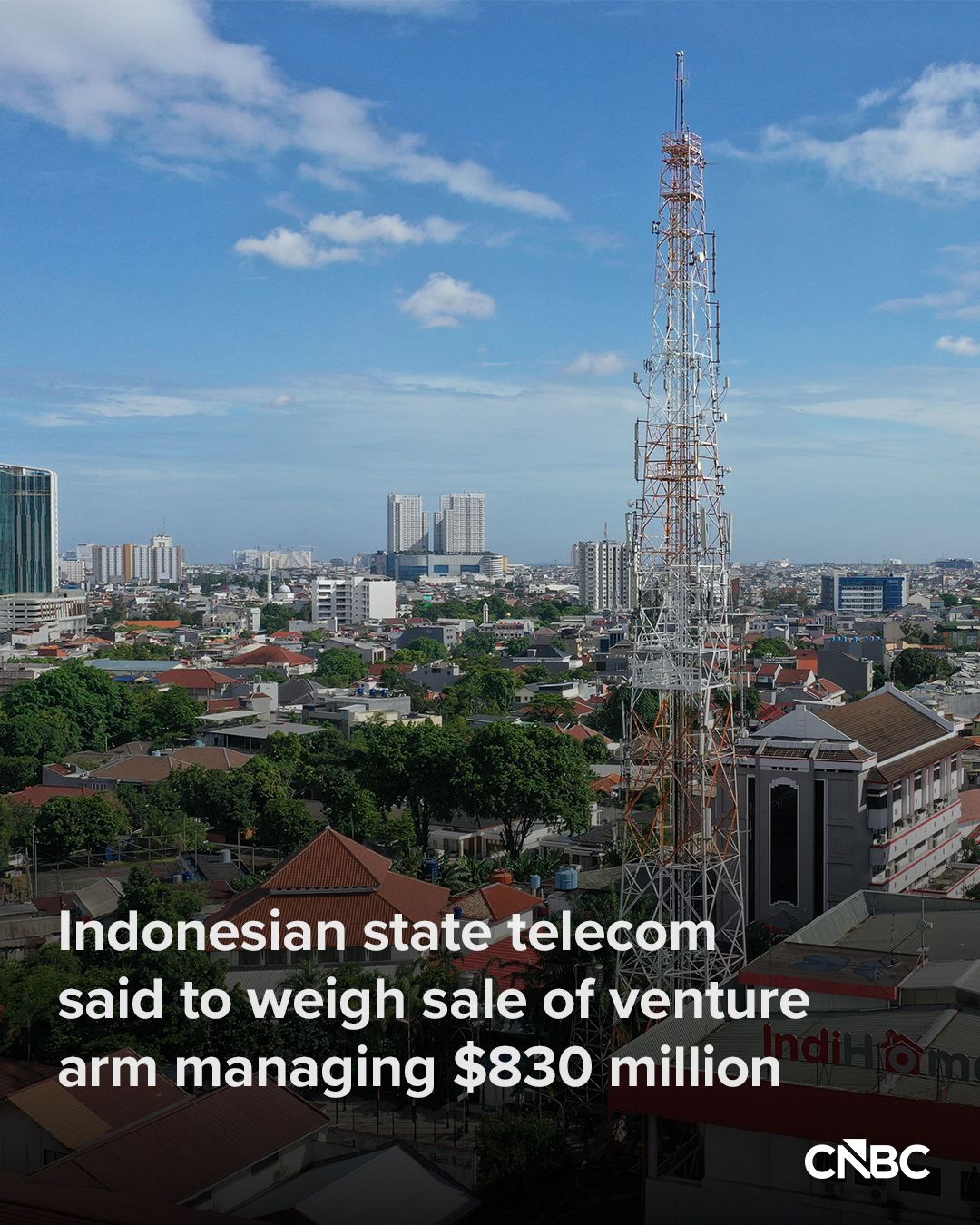 A unit of Indonesia's largest state-owned telecom conglomerate is said to be weighing the sale of an embattled venture capital firm. TelkomMetra, a subsidiary of PT Telkom Indonesia (Persero), is “assessing various