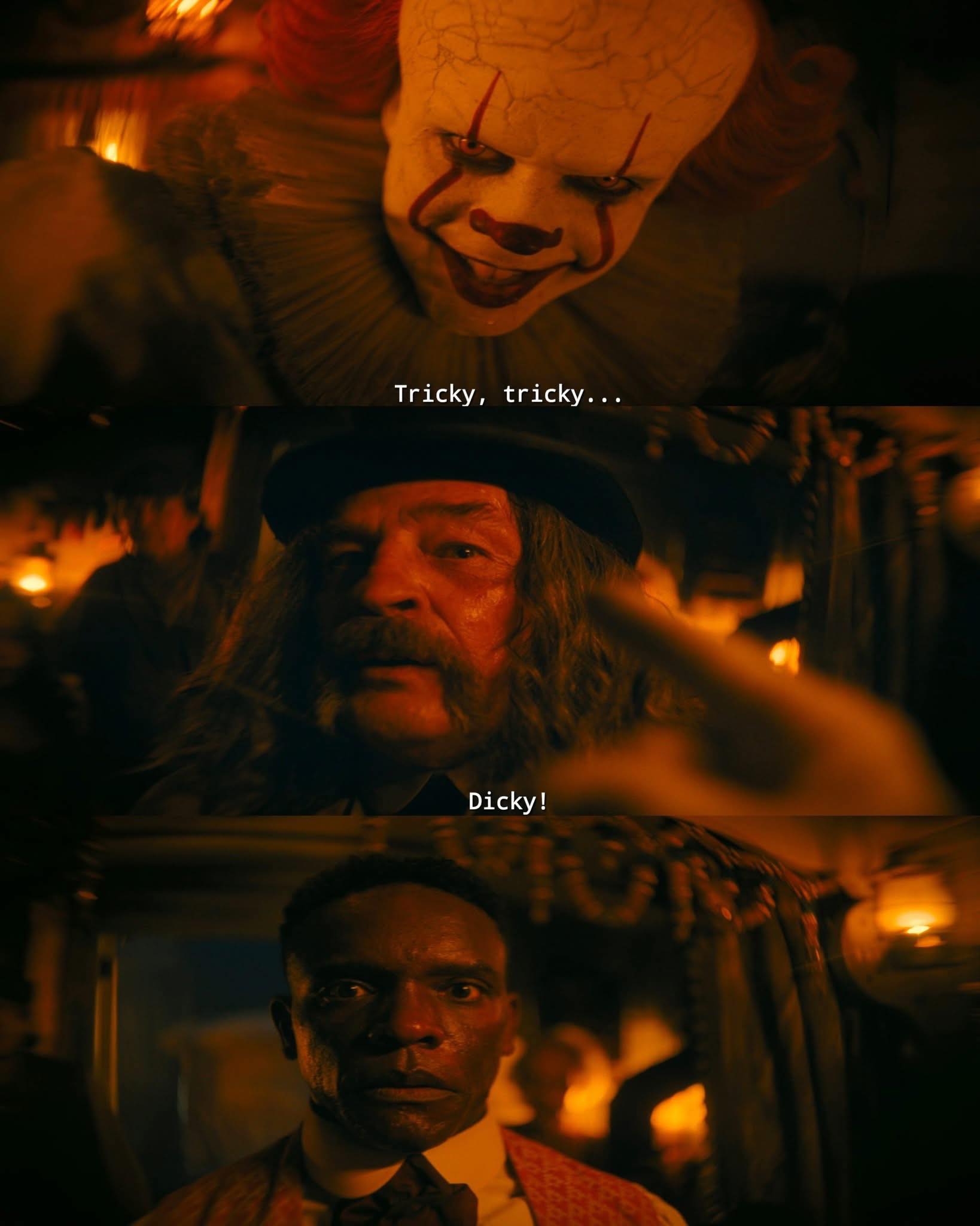 Pennywise có vẻ cũng... - Vũ trụ Bóng tối - Dark Universe | Facebook
