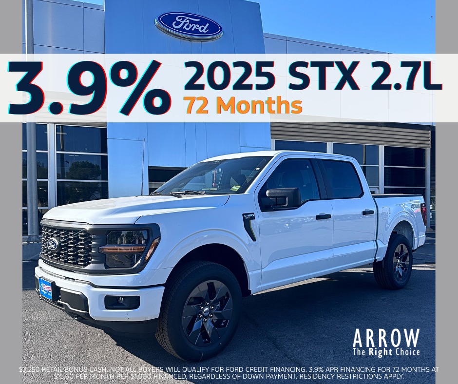 Arrow Ford - 3.9% for 72 months — now that’s a deal you... | Facebook