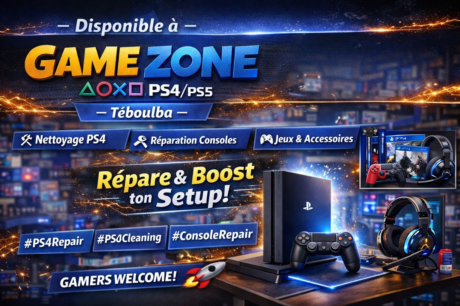 Game Zone PS4 Pro / PS5