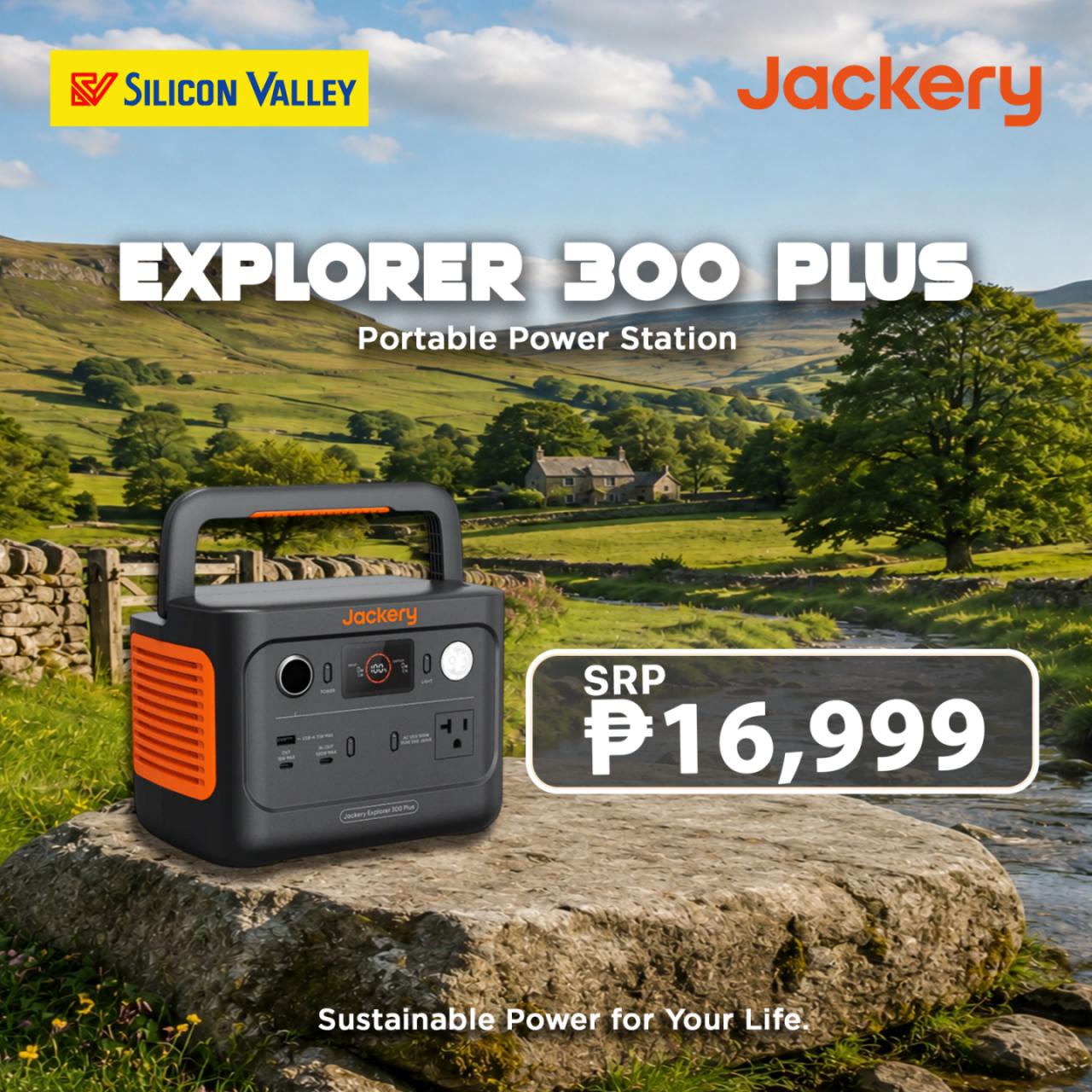Small size. Dependable power. ? Meet the Jackery Explorer 300 