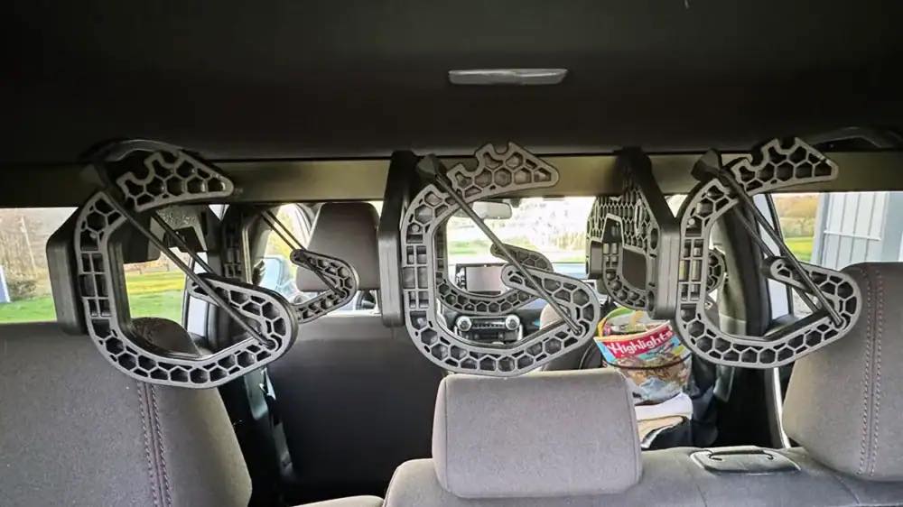 fishing rod holders for jeep MOPHOEXII Pole Holder Car,Car Fishing Holder,Fishing Pole Storage Rack for SUV/Wagons/Van/Jeep/Truck, 2 Styles Available: Fishing Pole Roof Rack and Backseat Pole Holder : Sports & Outdoors The Rod Rig is for the angler that doesnt compromise when it comes to quality Angler's Aluminum Rod Rack Bumper