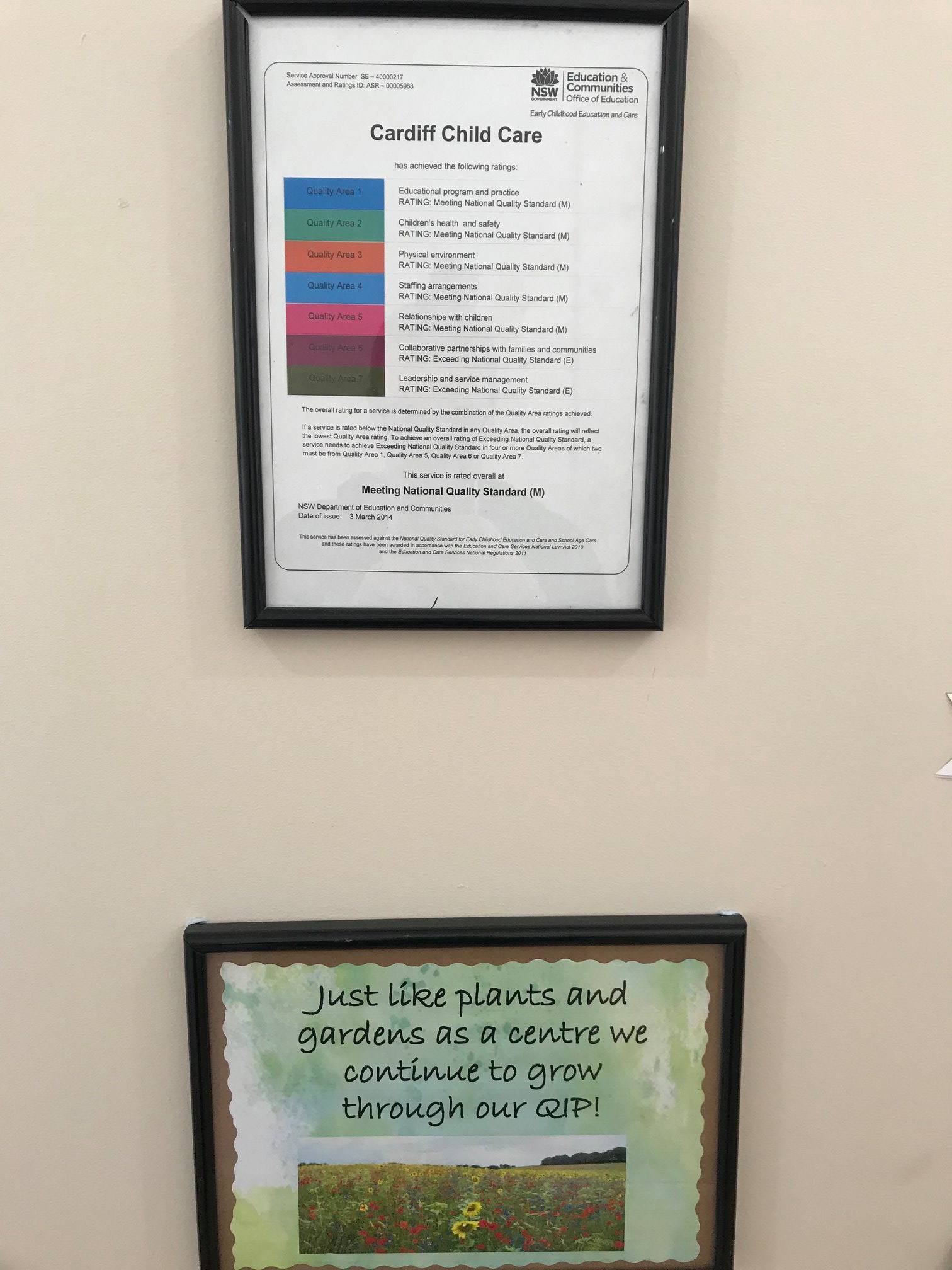 Our Quality Improvement Plan... - Cardiff Child Care Centre