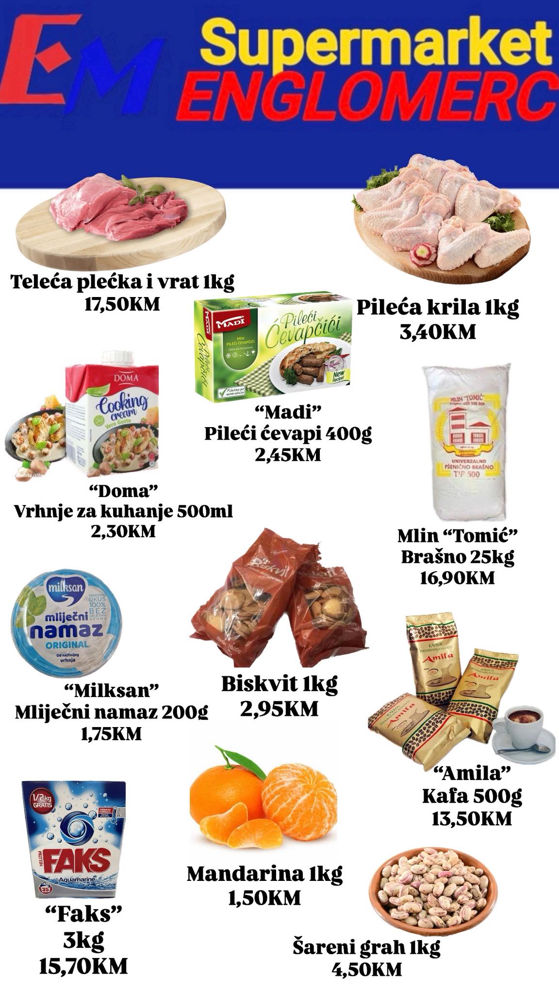 Englomerc Supermarket | Buzim