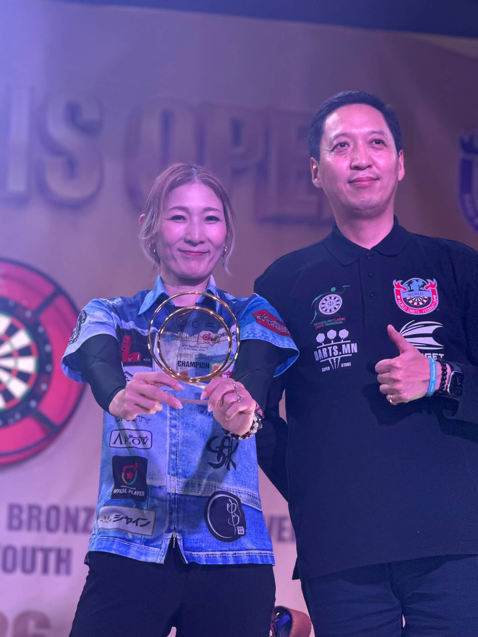 SUPERDARTS 2025覇者】#チェミンソク 選手のマイダーツのセットアップ