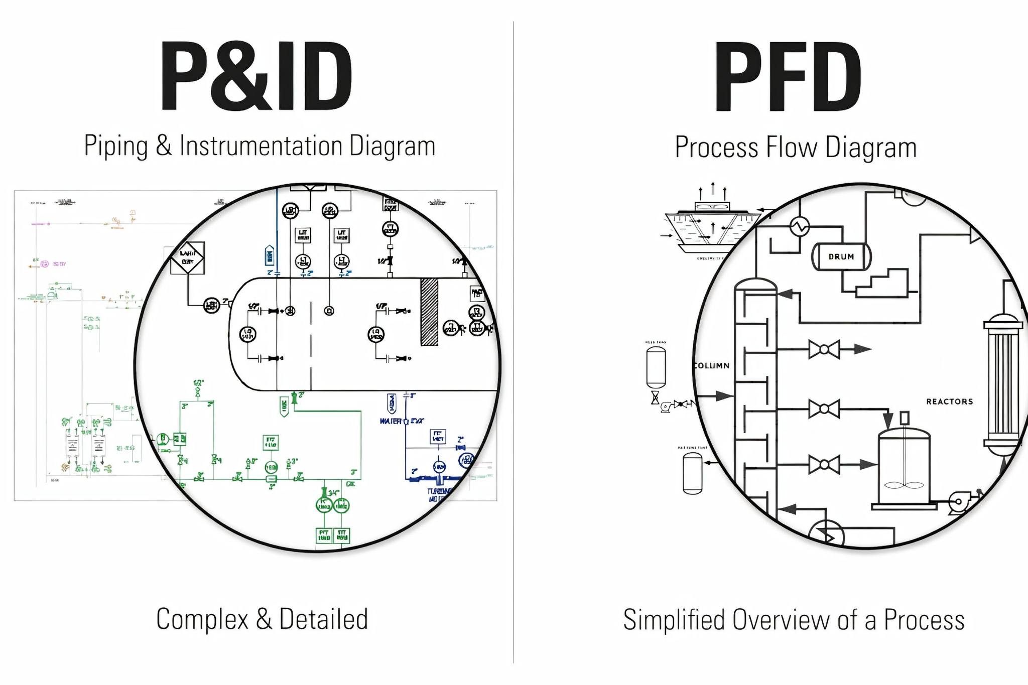 PFD and P&ID are similar but NEVER... - Instrumentation World | Facebook