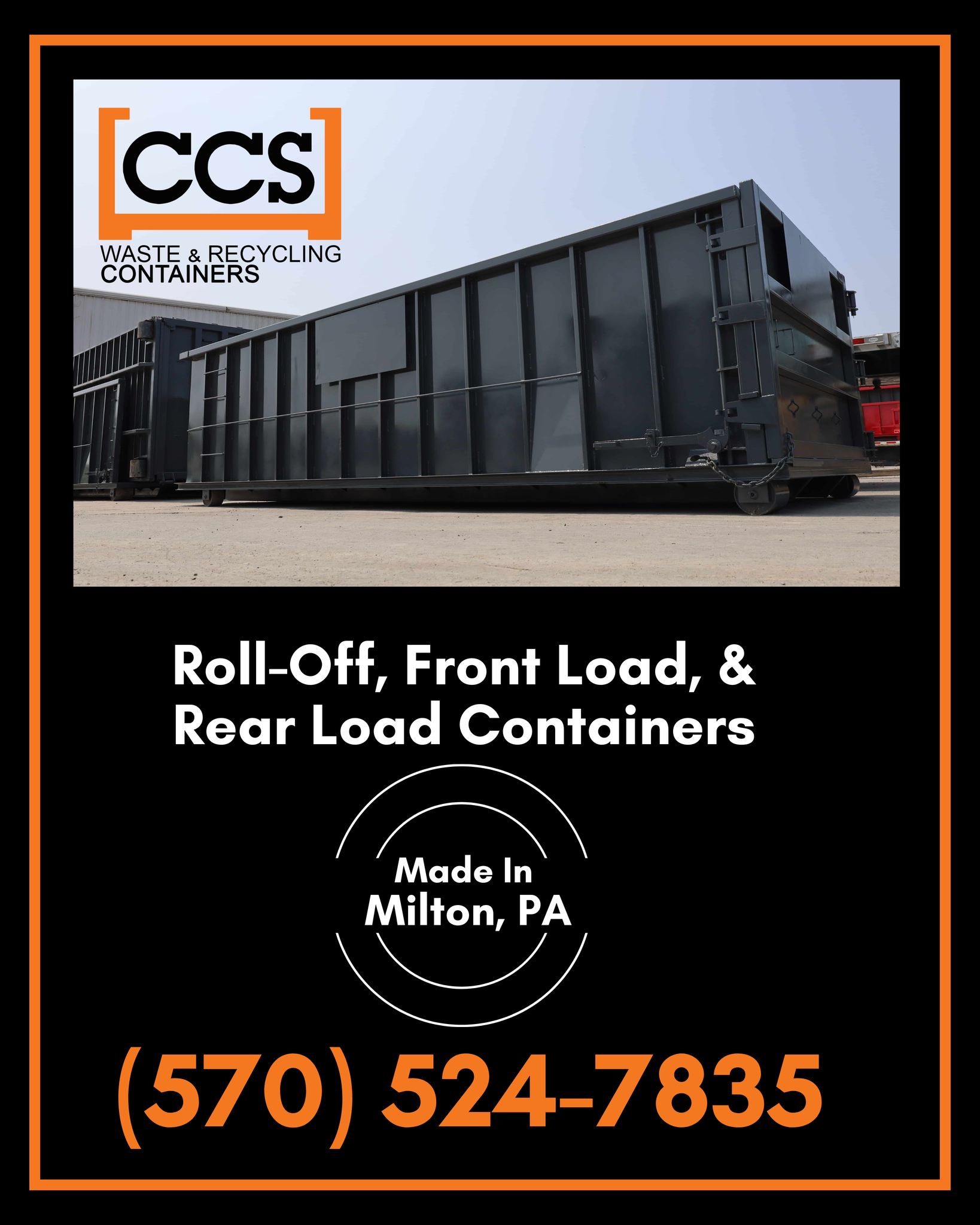 At CCS, every roll-off,... - CCS Waste & Recycling Containers | Facebook