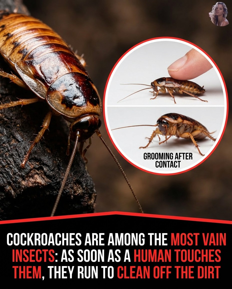 Chase - Cockroaches are surprisingly obsessed with cleanliness! 🧼 When ...