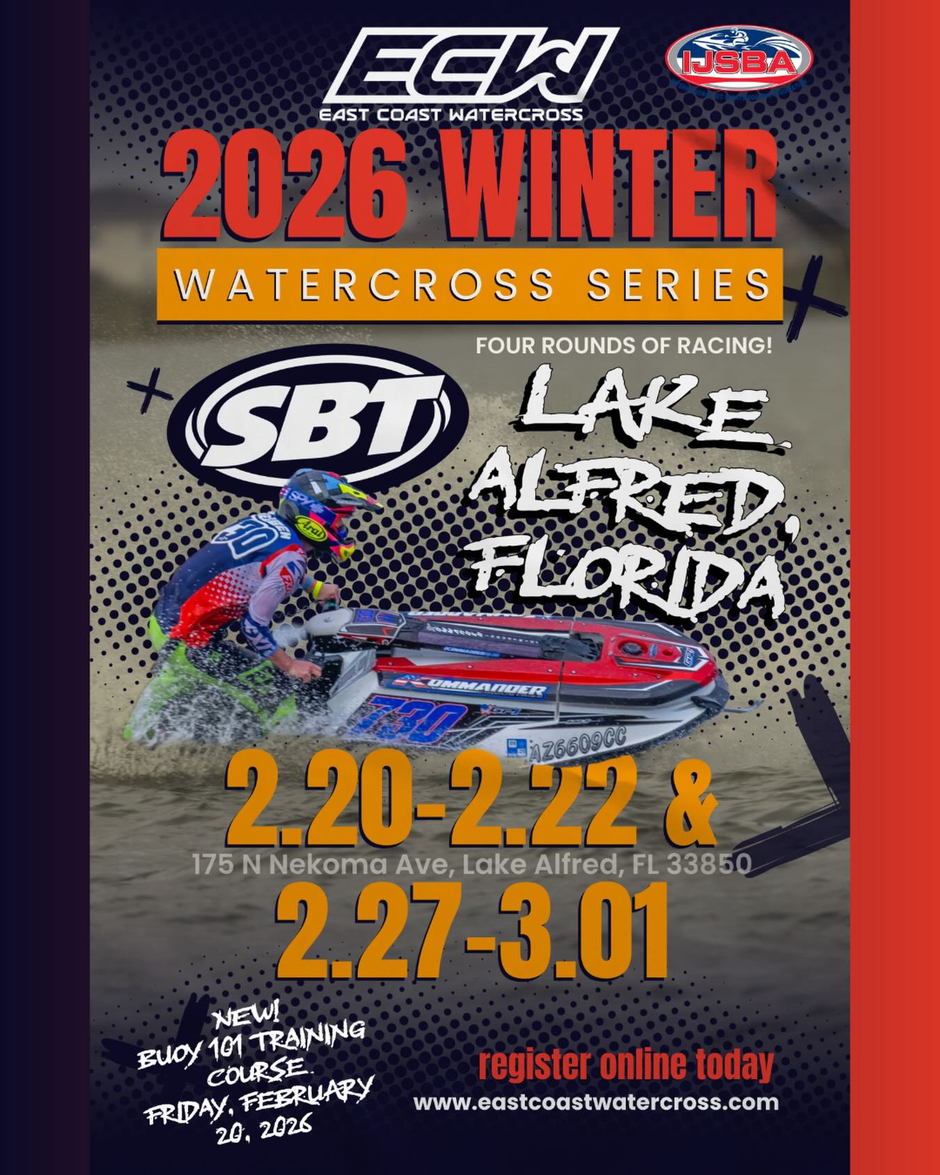 New addition to our @shop_sbt 2026... - East Coast Watercross | Facebook