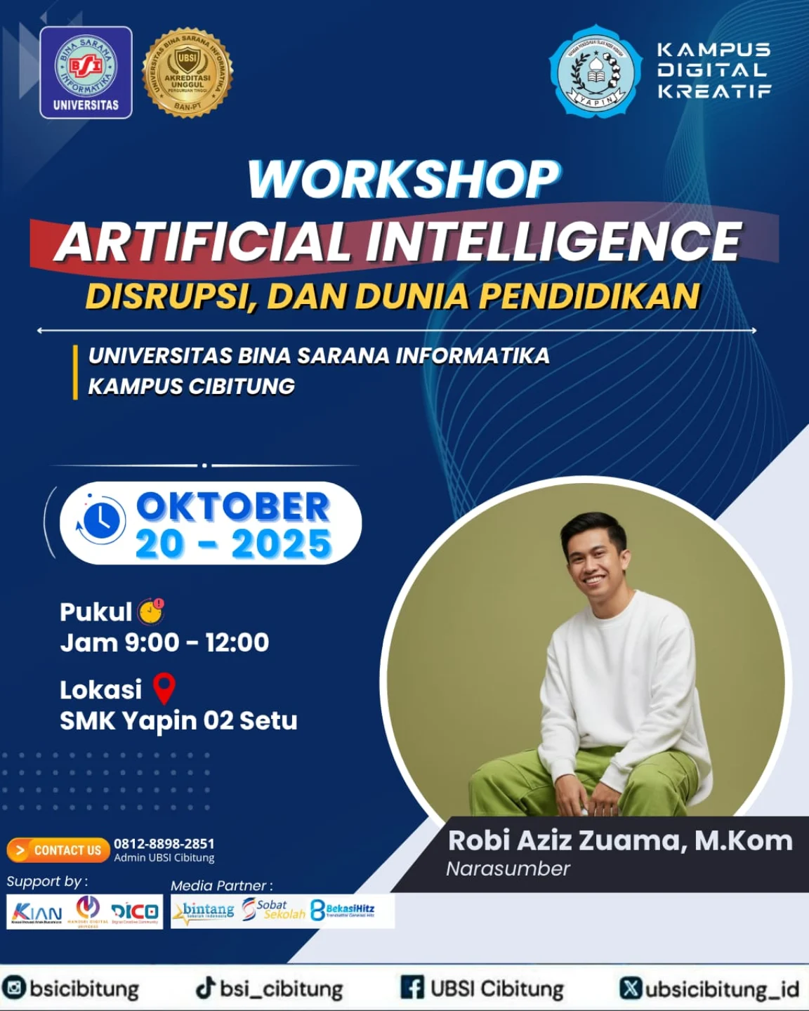 UBSI Cibitung - KUNJUNGI VIRTUAL BOOTH UBSI DI GEBYAR PAMERAN ...