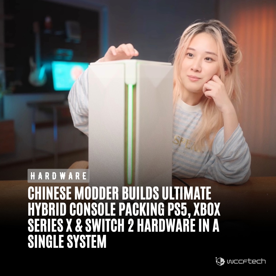 Chinese YouTuber xnzxnz has created a hybrid console merging the