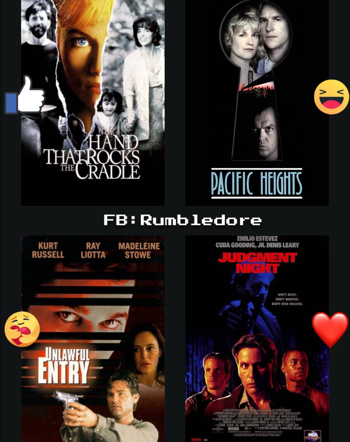 Rumbledore - 4 movies… only 1 can stay 🤔 #fblifestyle | Facebook