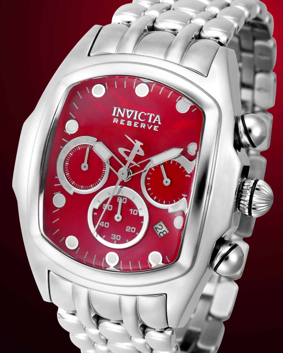 Make history in color. The Invicta Lupah Reserve Edition is a