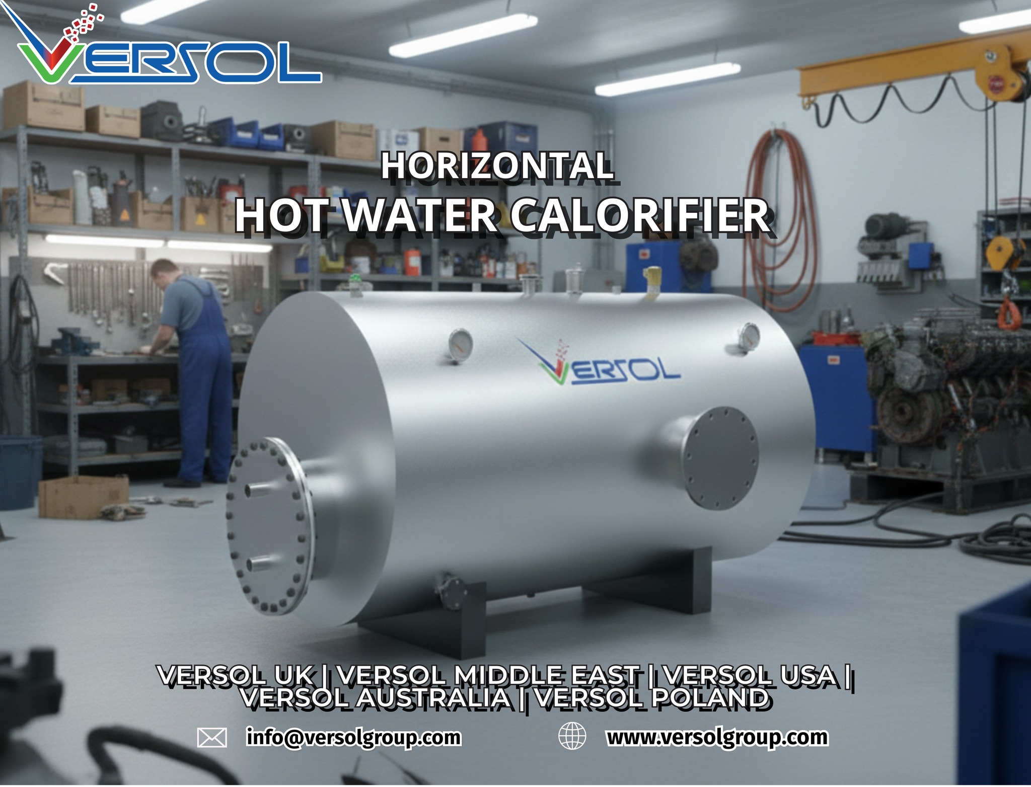 Versol - Introducing our VERSOL Electric Calorifier – engineered for ...