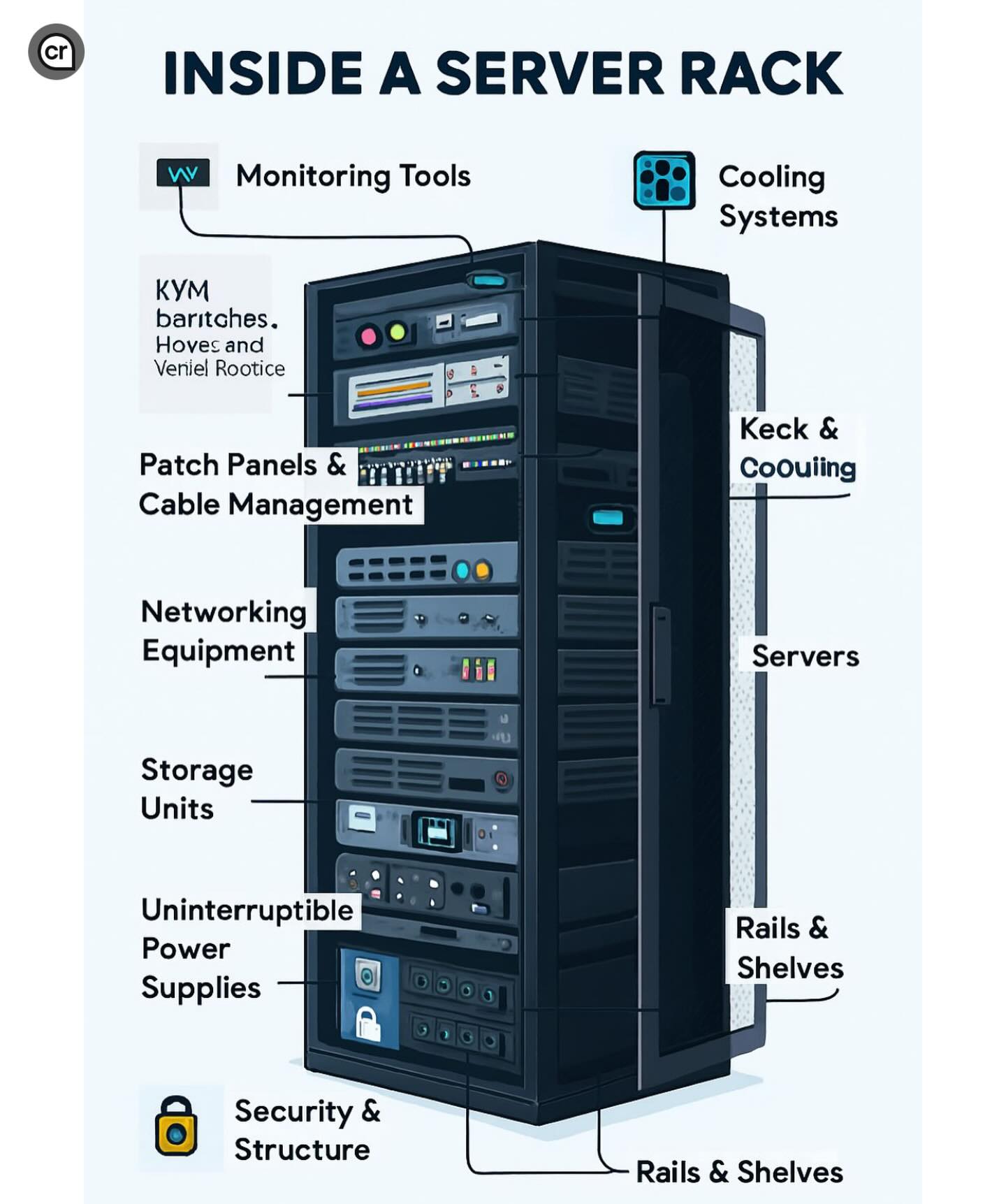 It - Inside a server Rack | Facebook