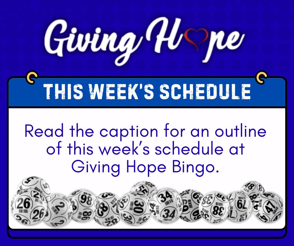 Giving - What’s on the docket this week…? 👀 Mark your calendars, here’s ...