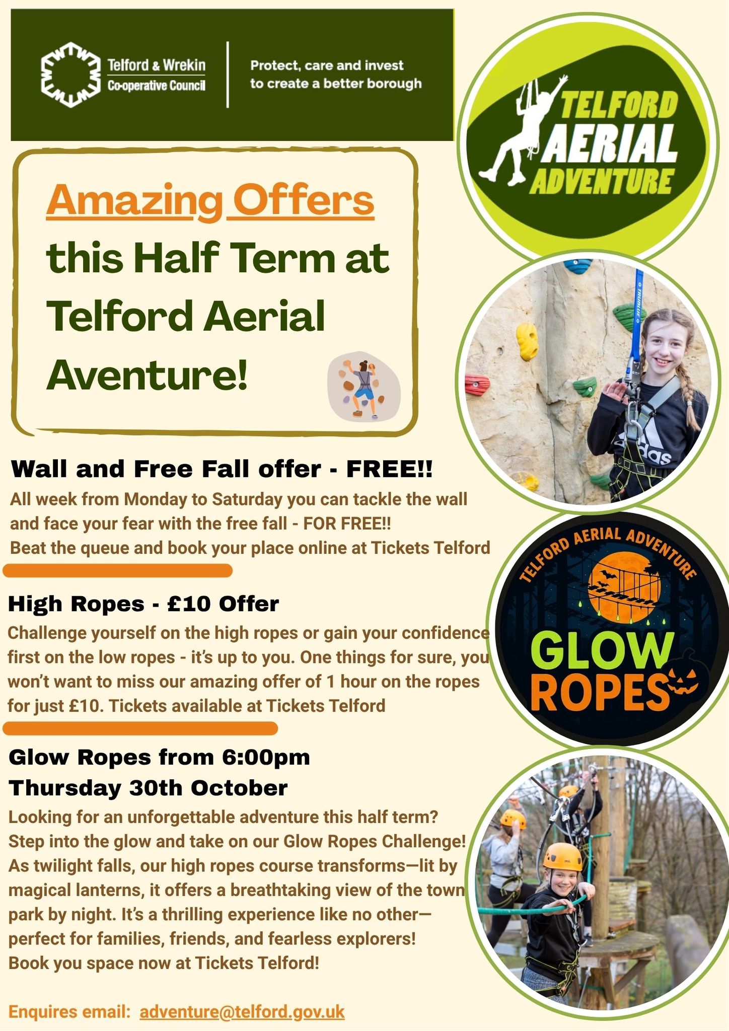 Telford Aerial Adventure | Telford