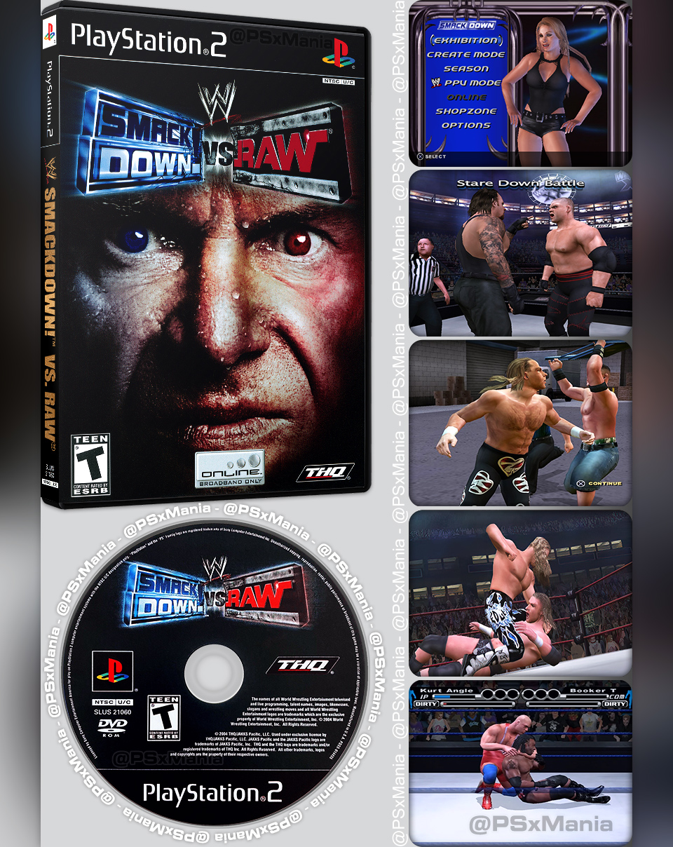 Gaming - 21 years ago (on November 02, 2004), "WWE SmackDown! vs. Raw