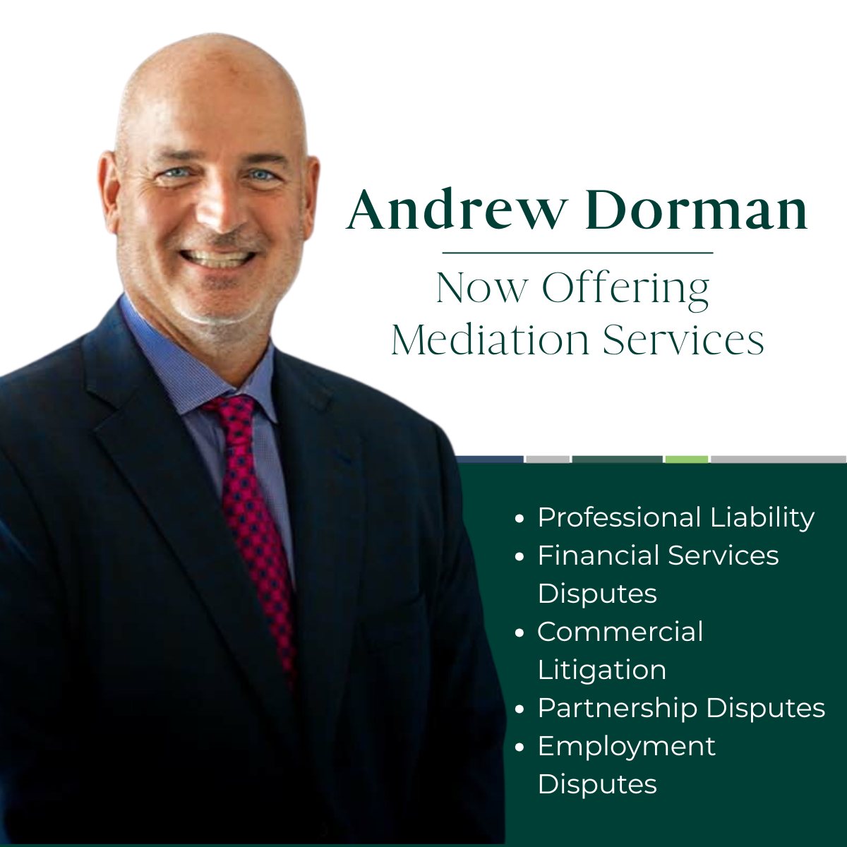 Reminger - We’re excited to share that Andrew Dorman is now available ...