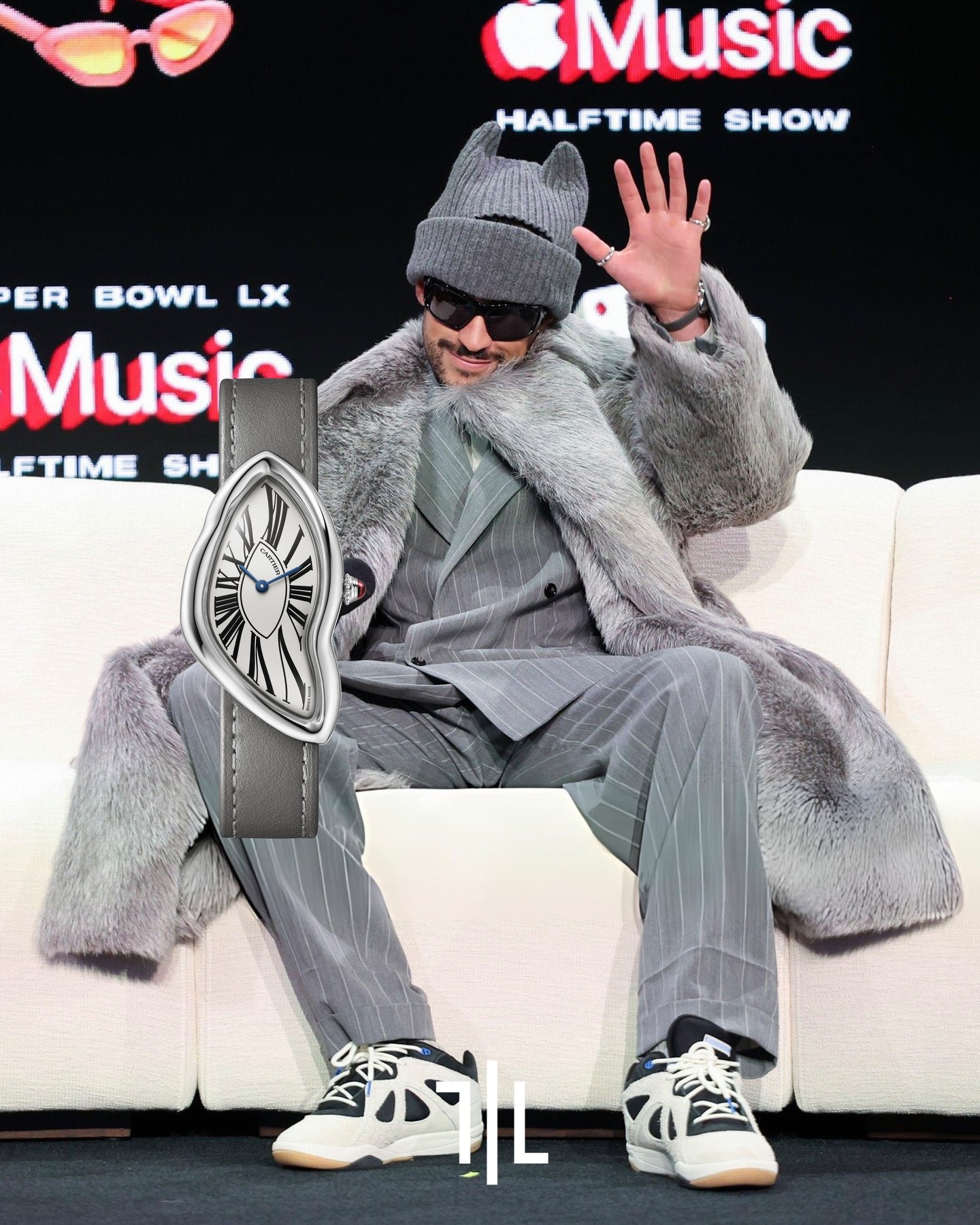 Insane - Bad Bunny, ahead of his Super Bowl halftime show performance ...