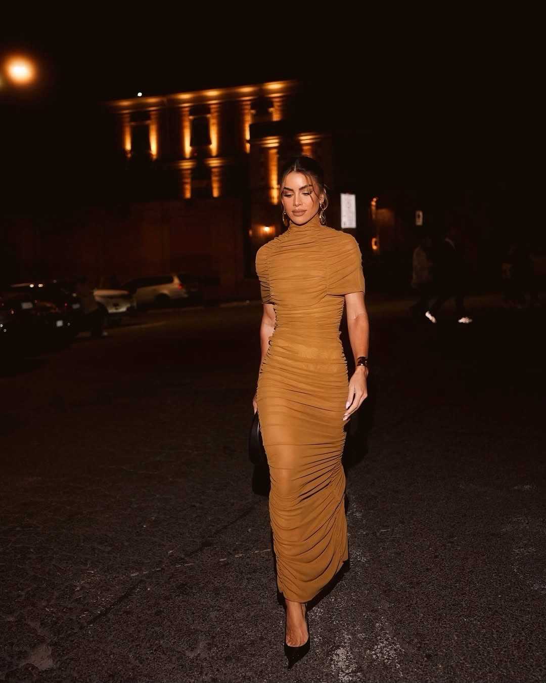camila coelho brown dress When in Rome 🤎✨ stunning in the Rocio Midi from Camila Coelho Collection 💃 Shop the look + more dresses from the brand, exclusively here: https://revolve.visitlink.me/P9v9LR Color:Light pink/Black infant girls smocking/applique Cozumel Dress - White