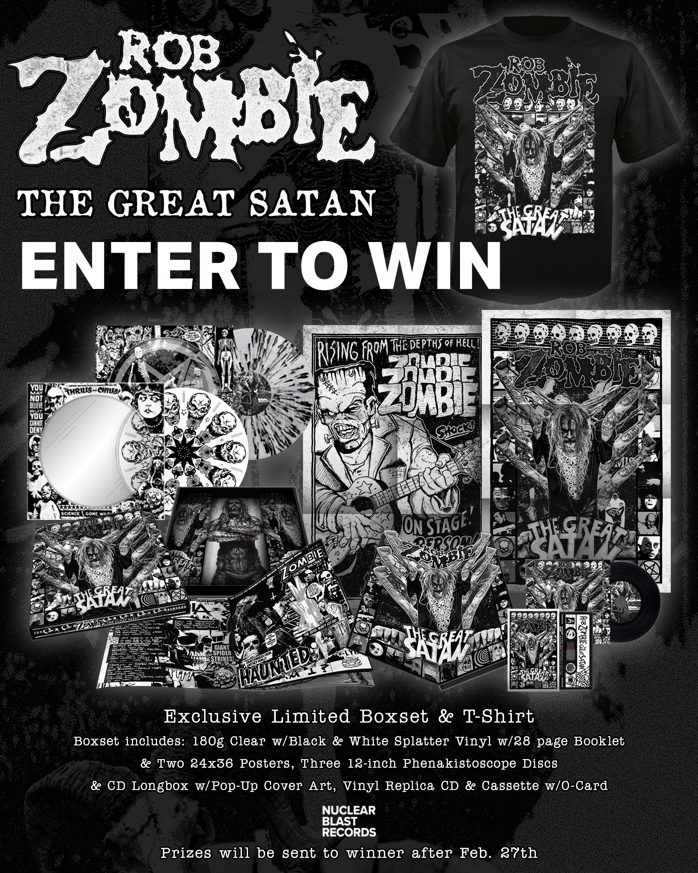Rob - PRE-SAVE/PRE-ADD TO ENTER Enter for a chance to win a