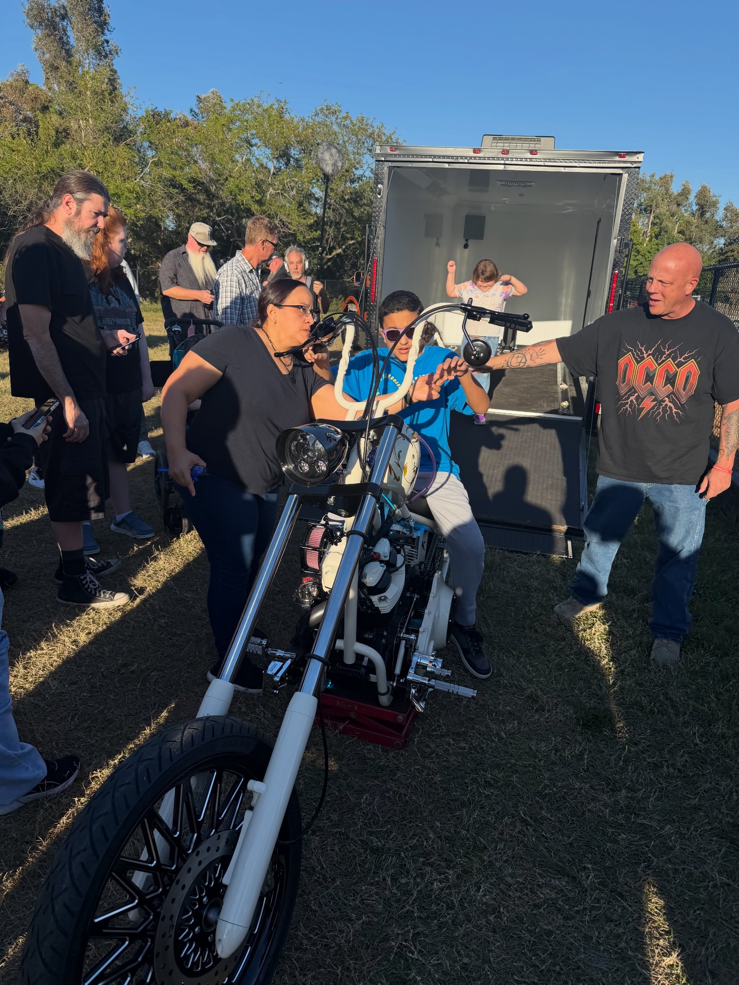 Paul - We did the unveil yesterday for the Autism Awareness Bike, it ...
