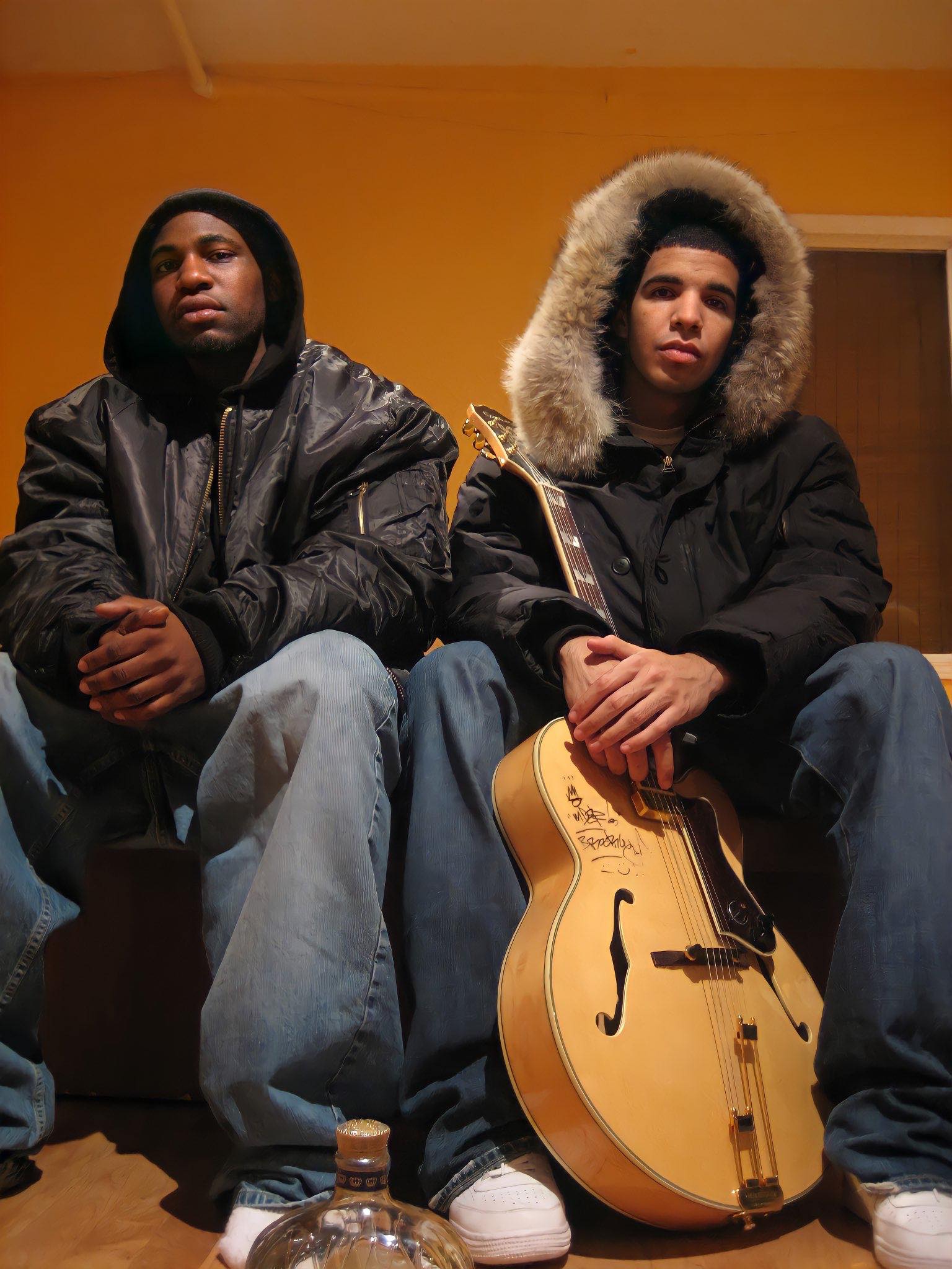 KENDRICK LAMAR AND RAP FANS | Rap duo Nickelus F and Drake in 2006 ...